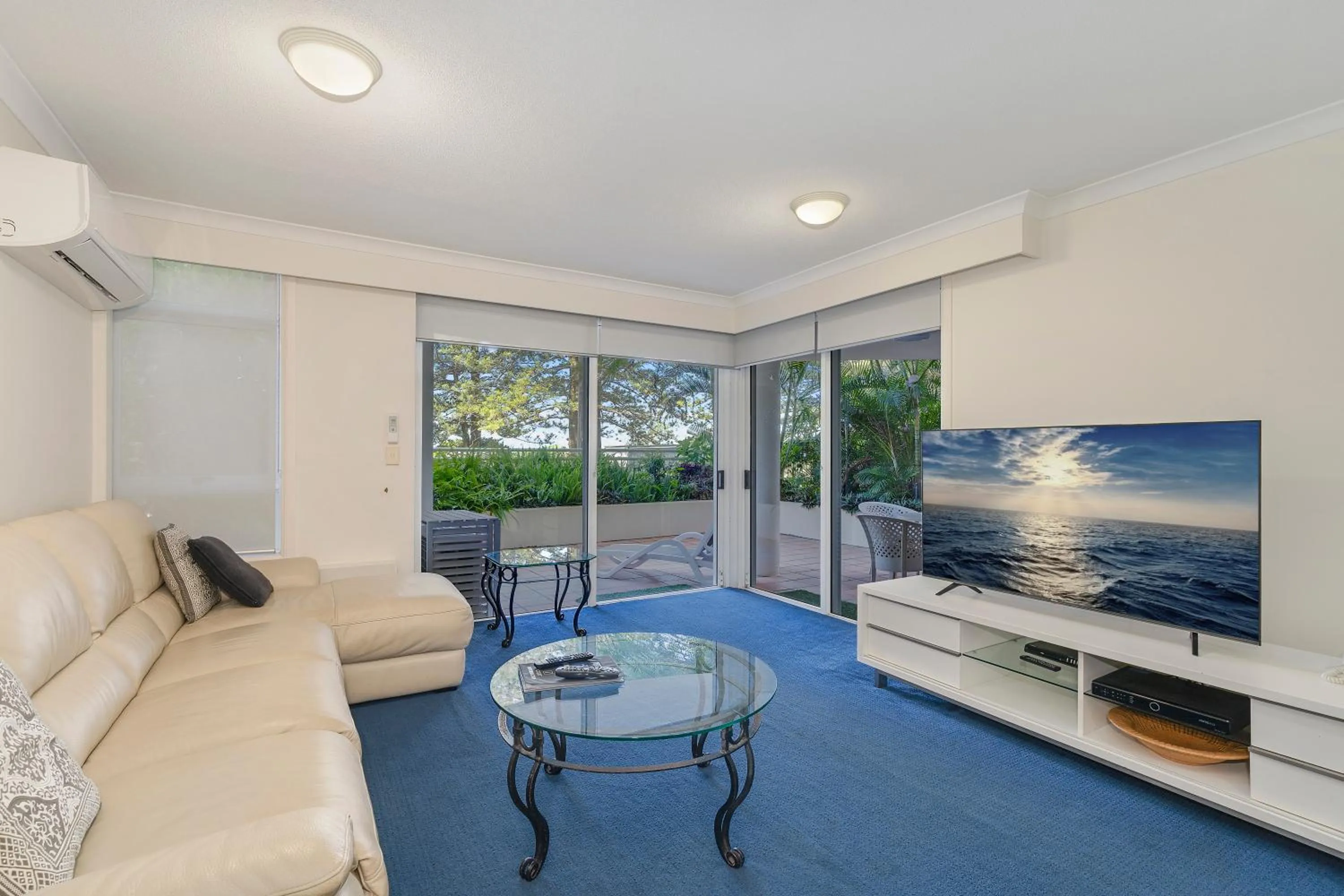 Living room in ULTIQA Burleigh Mediterranean Resort