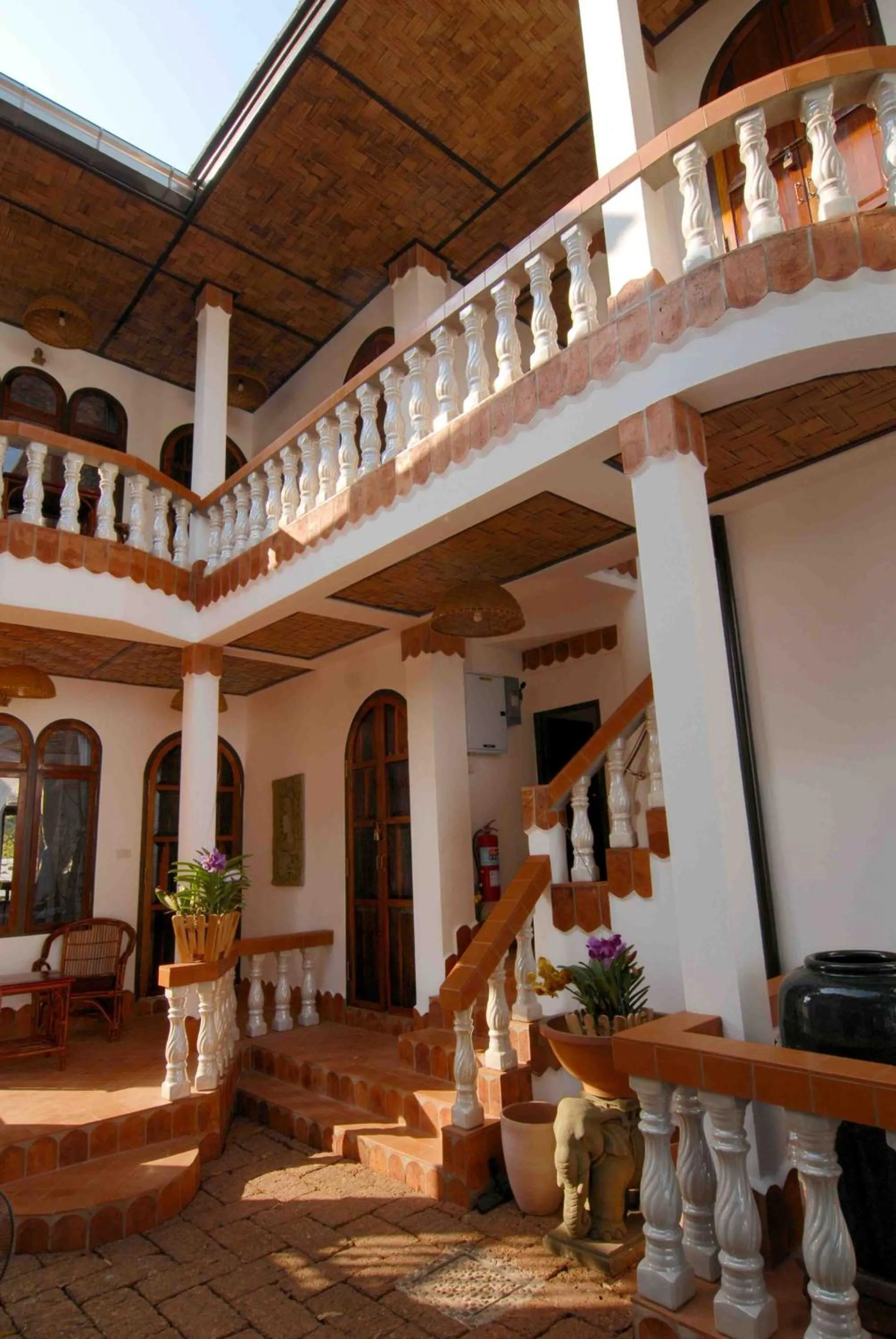 Patio in Mut Mee Garden Guest House