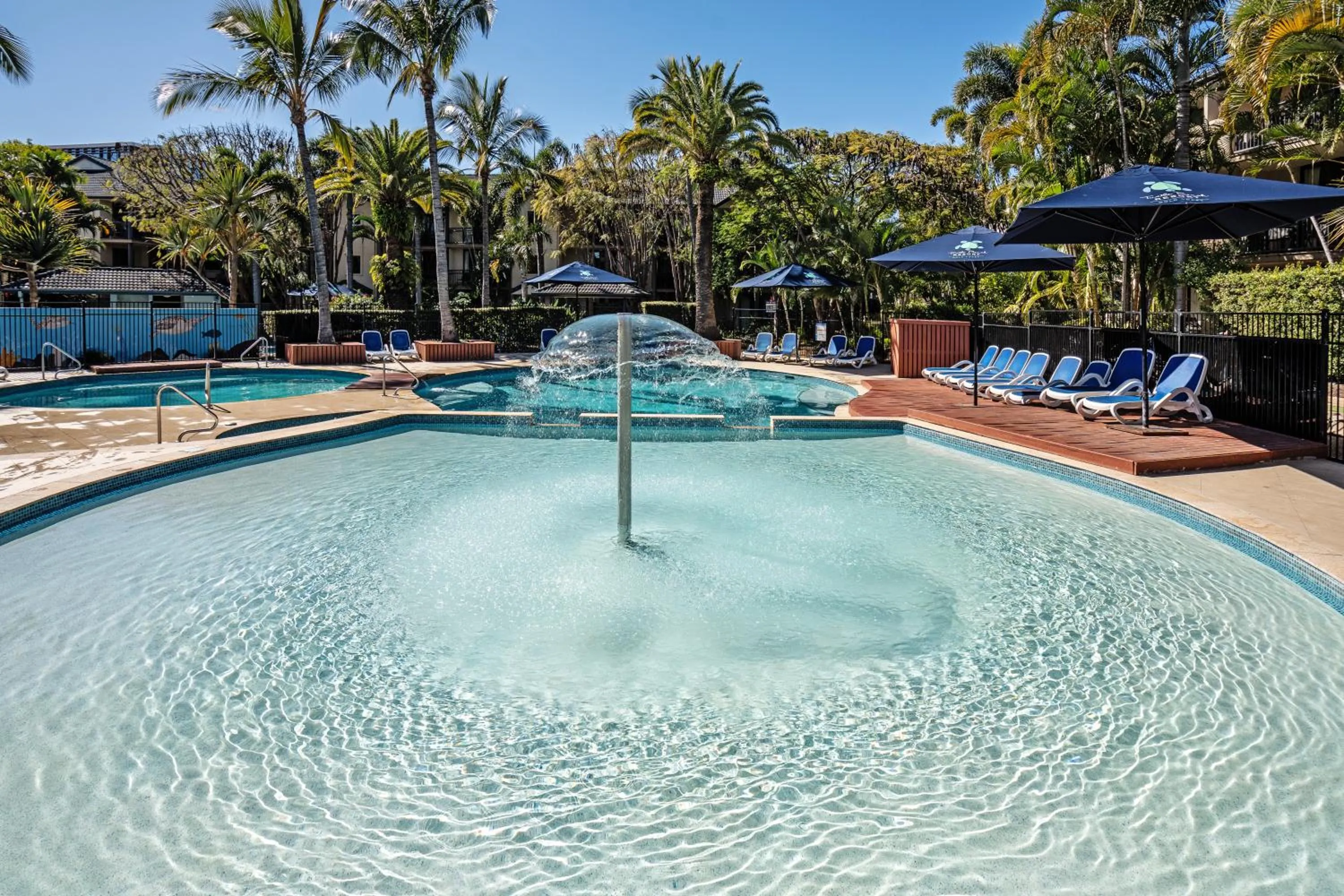 Swimming pool in Turtle Beach Resort