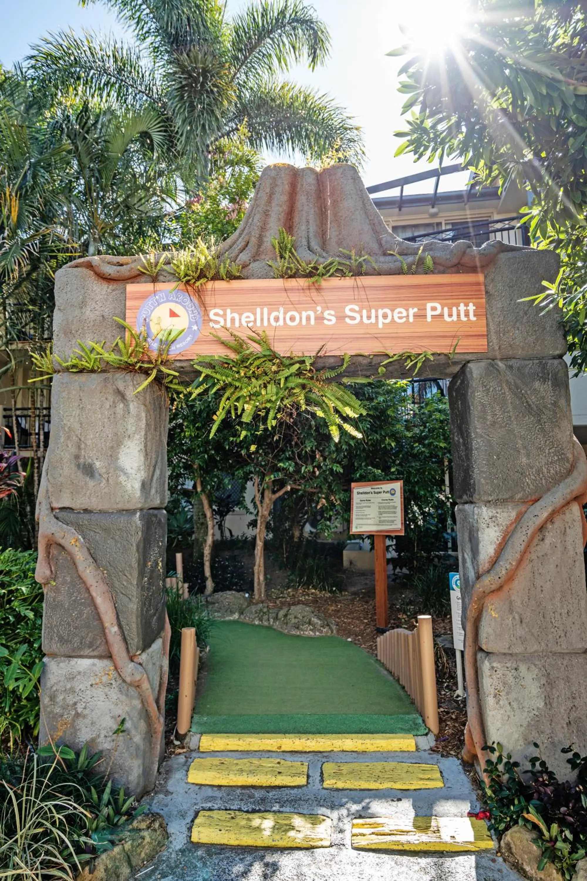 Minigolf in Turtle Beach Resort