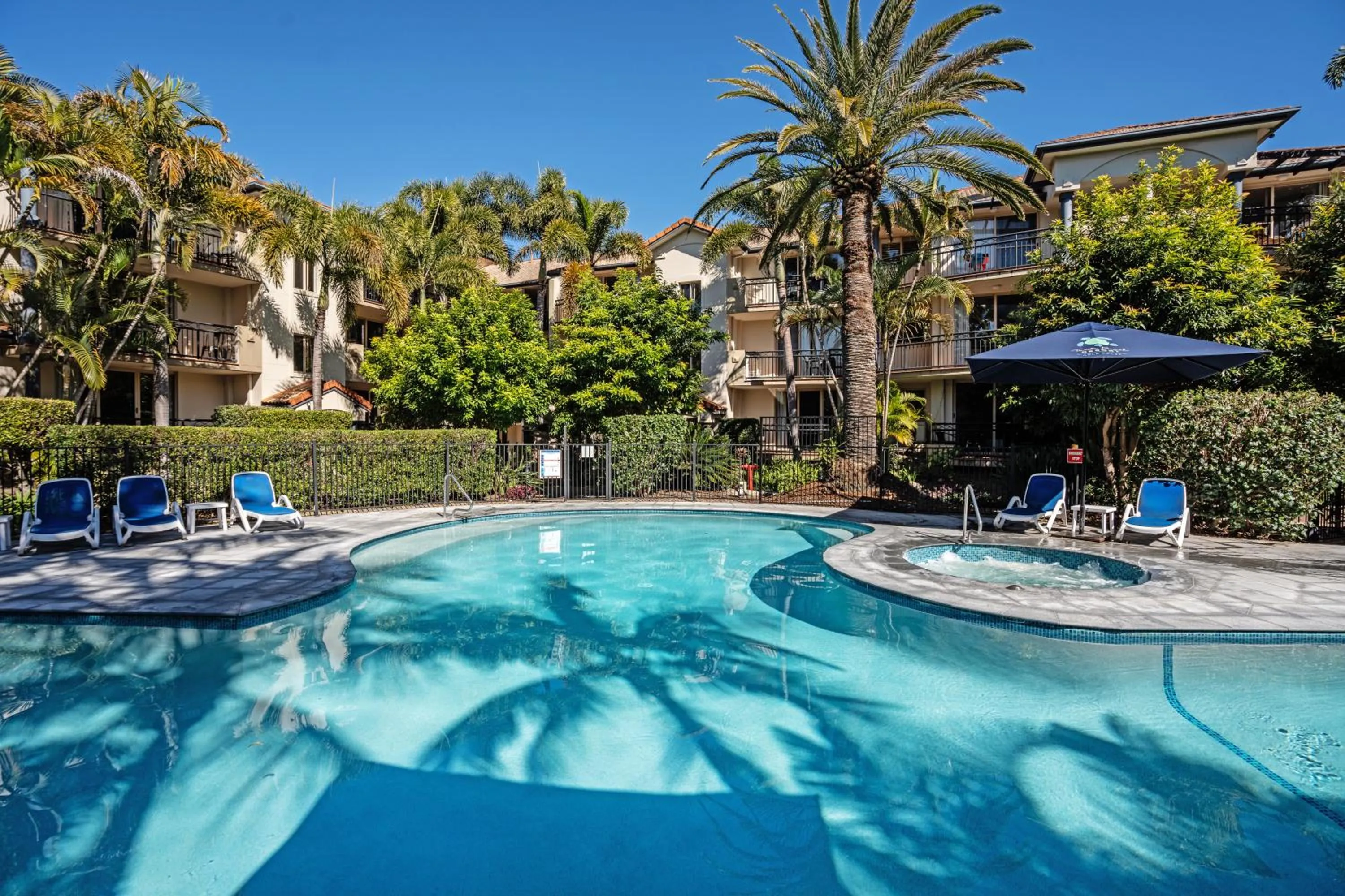 Swimming pool in Turtle Beach Resort