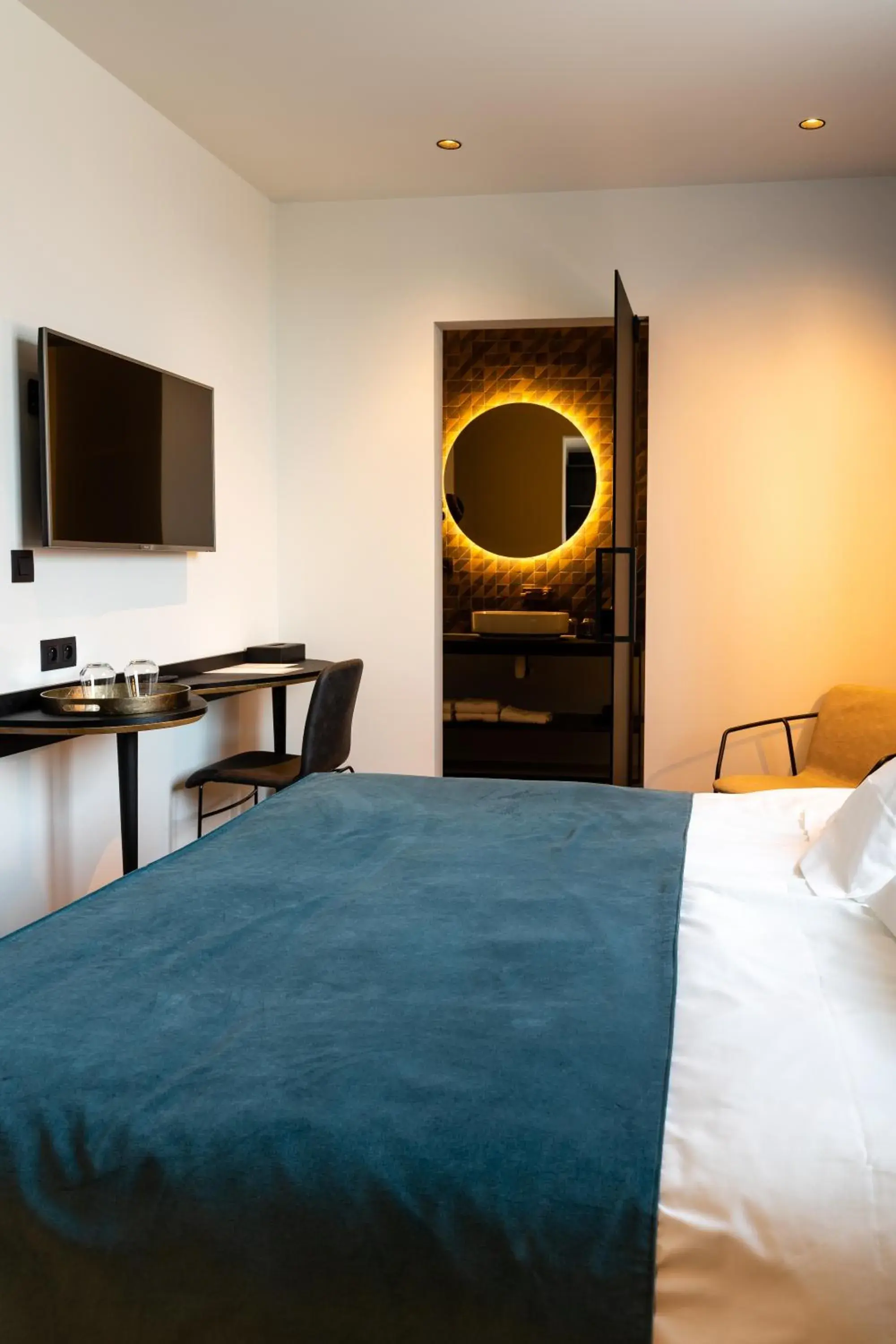 Bed in Designhotel Beila Bed in Designhotel Beila