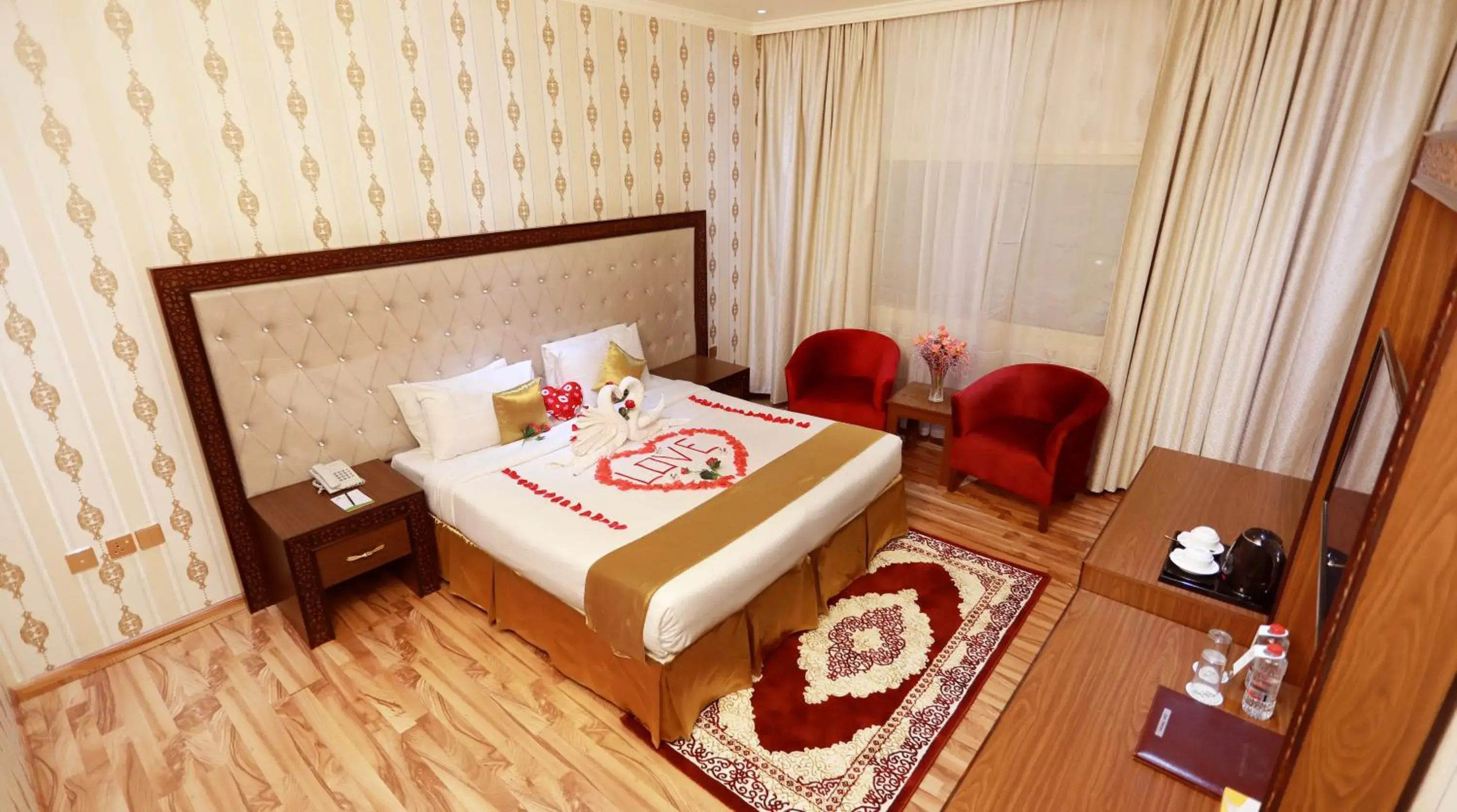 Bed in Ras Al Khaimah Hotel Bed in Ras Al Khaimah Hotel