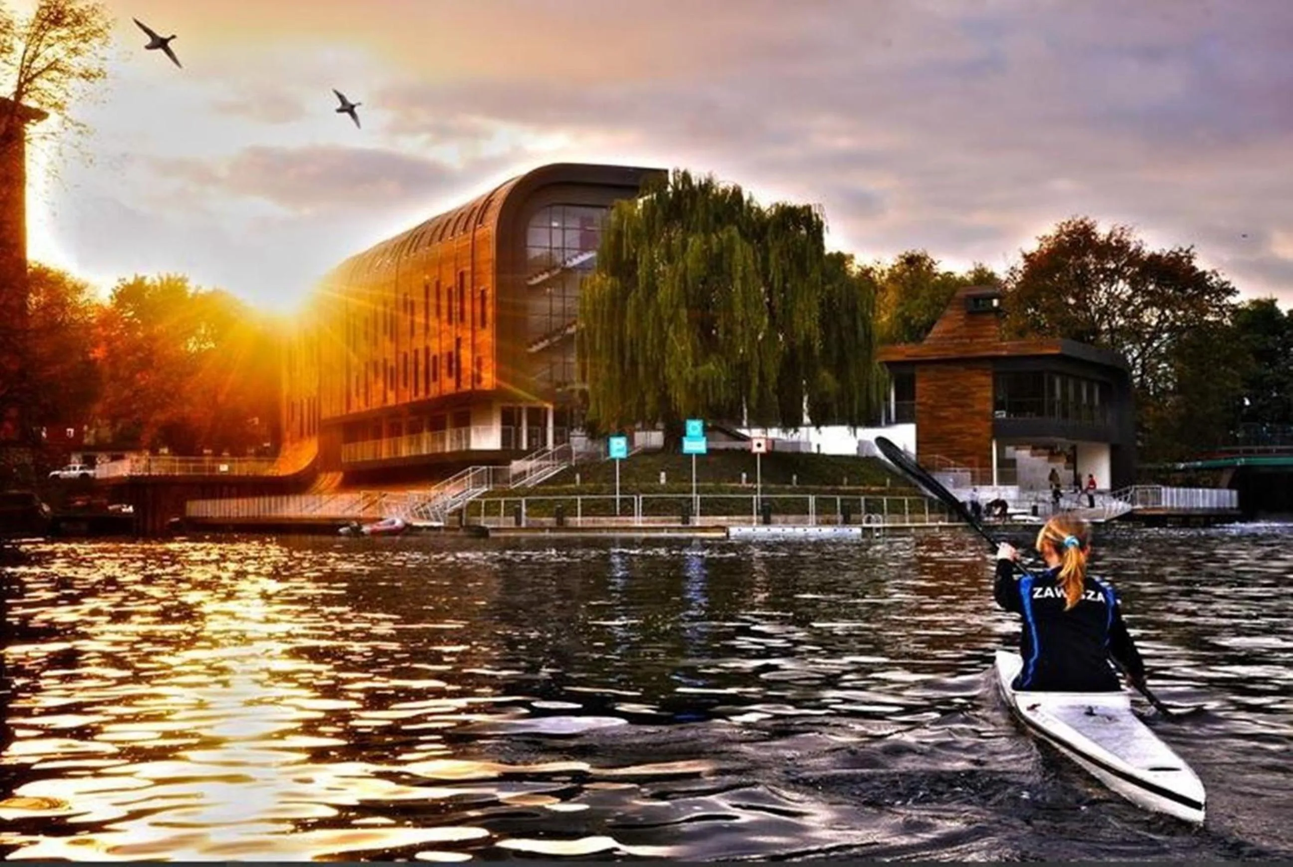 Area and facilities in Przystan Bydgoszcz