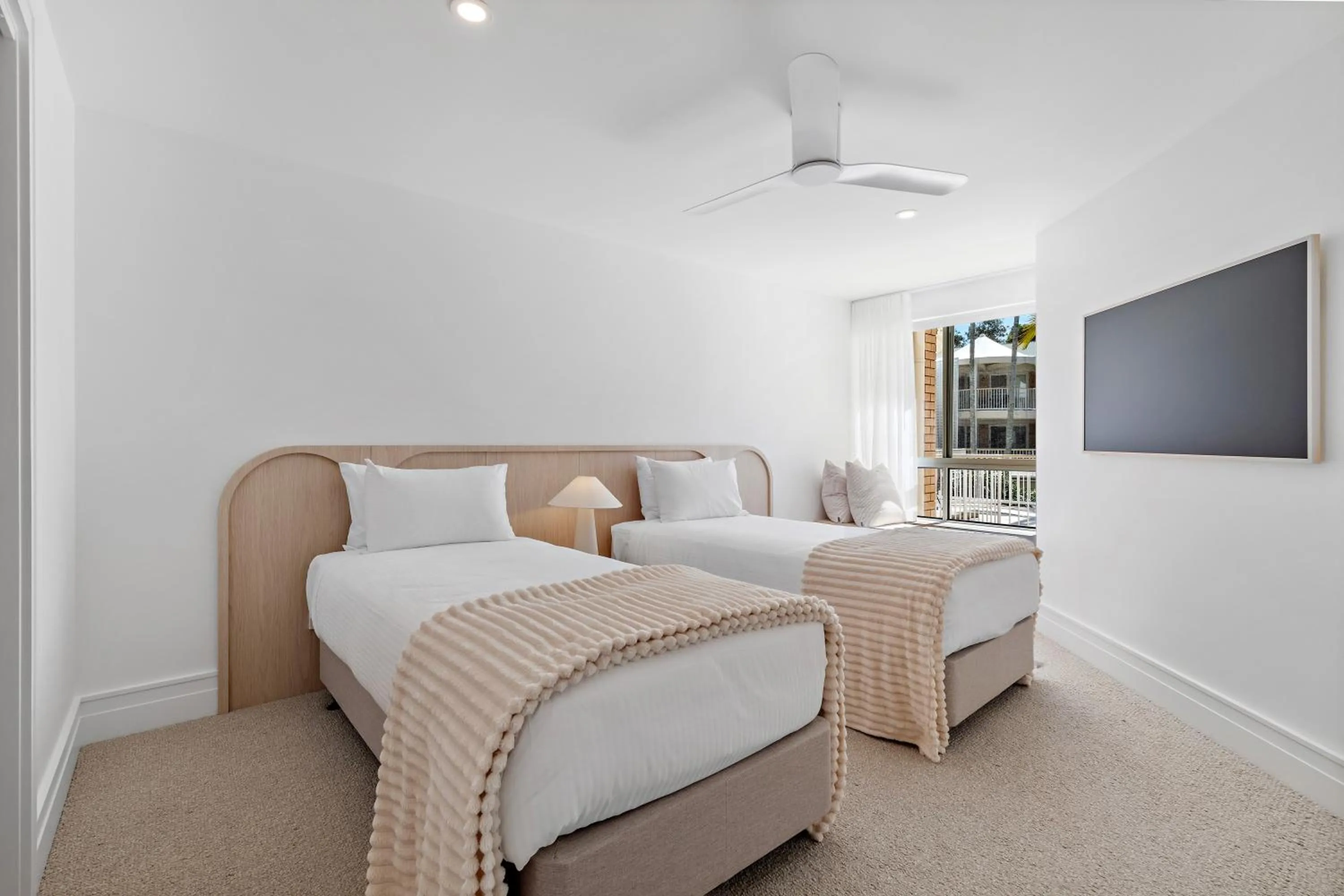 Bed in Serenity Apartments Noosa