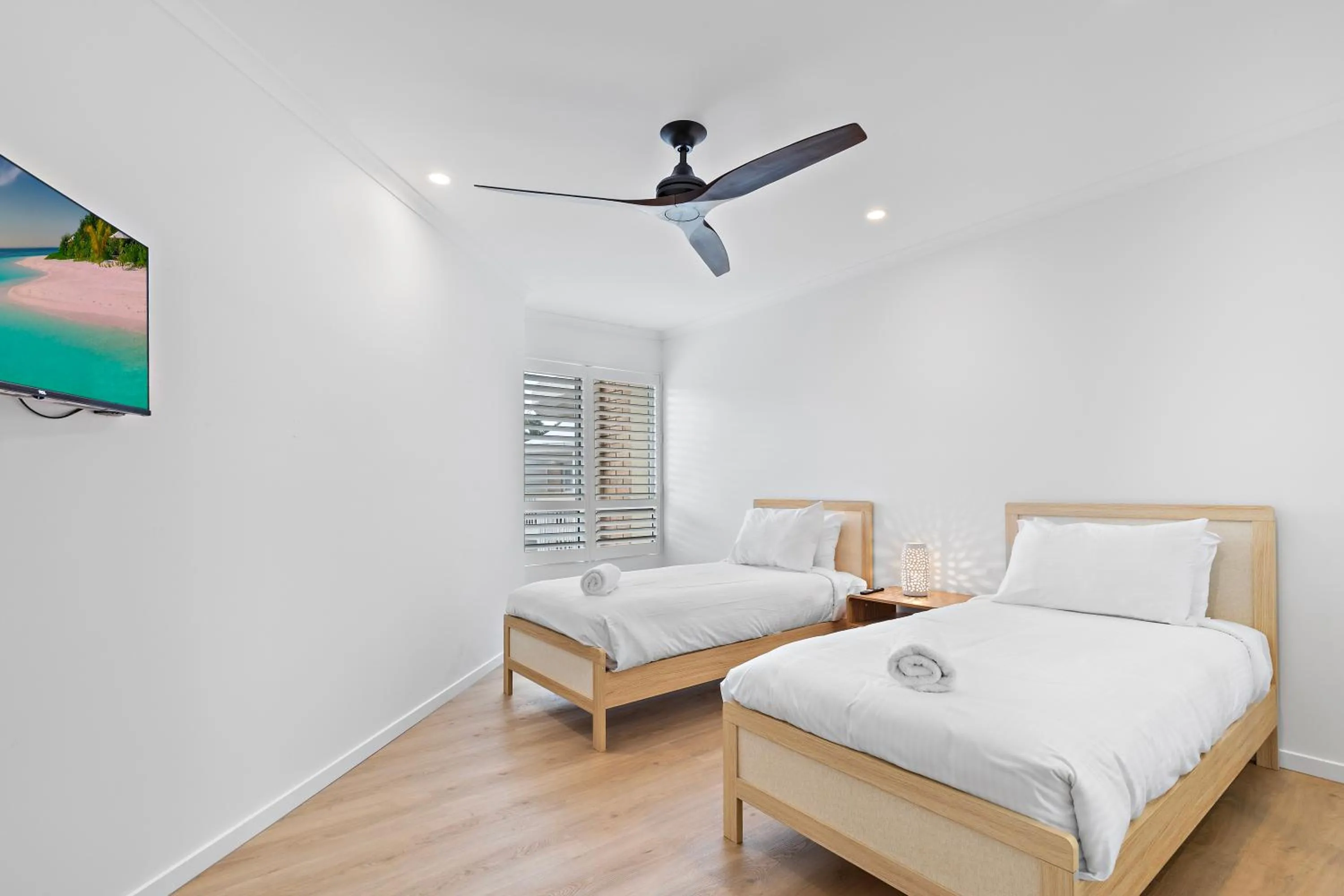 Bedroom, Bed in Serenity Apartments Noosa