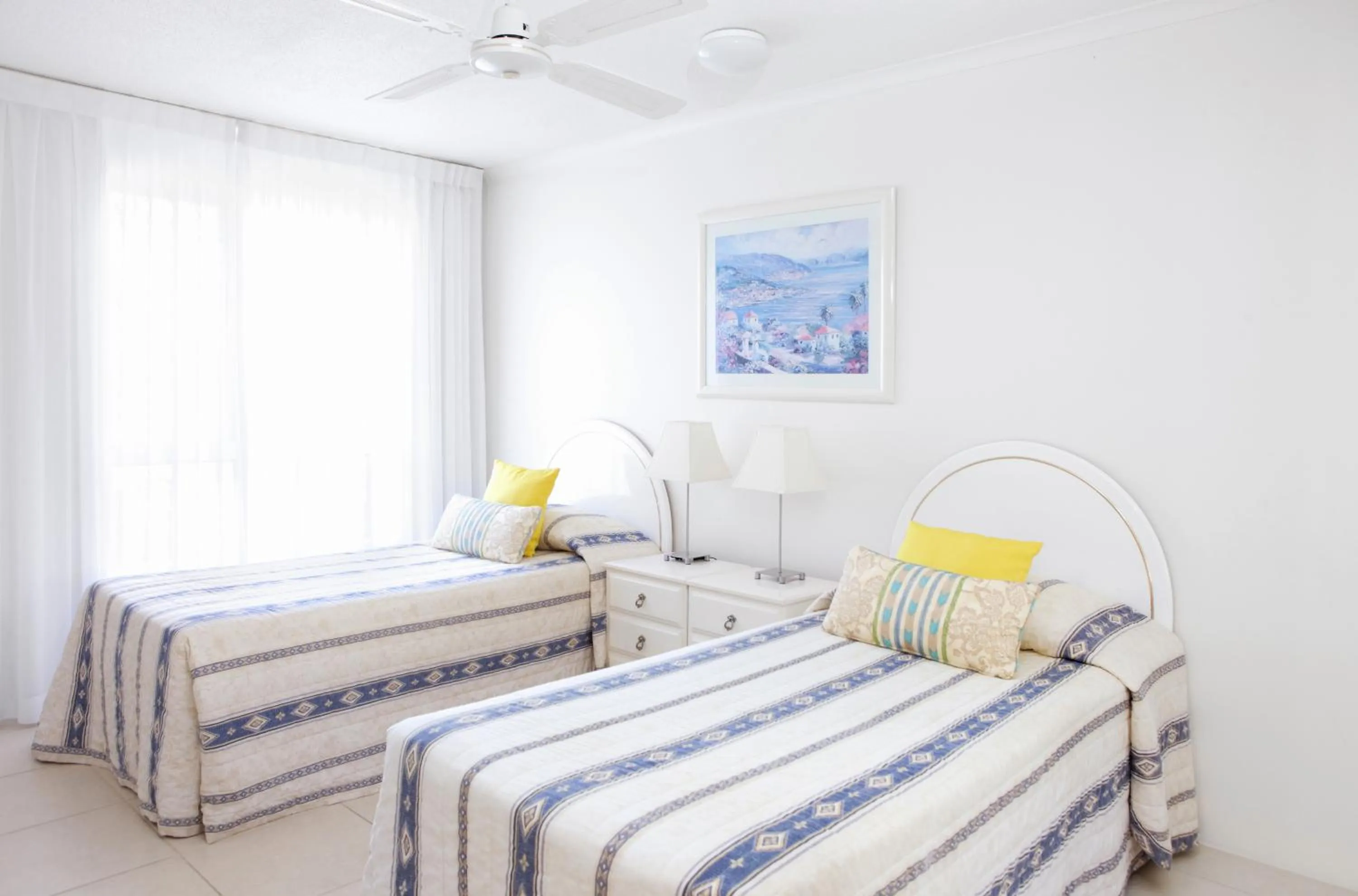 Bed in Serenity Apartments Noosa