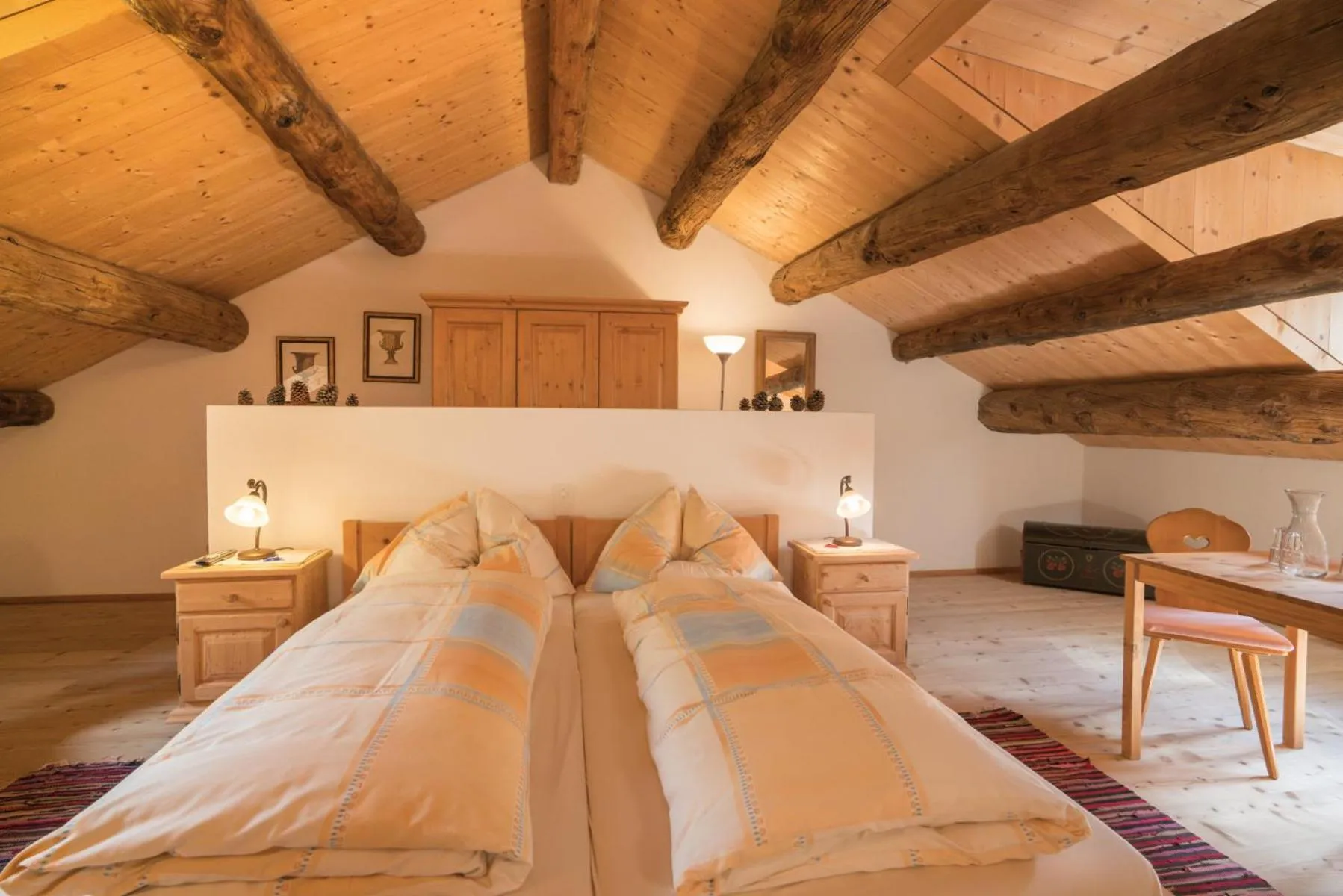 Bedroom, Bed in Gasthaus & Hotel Berninahaus