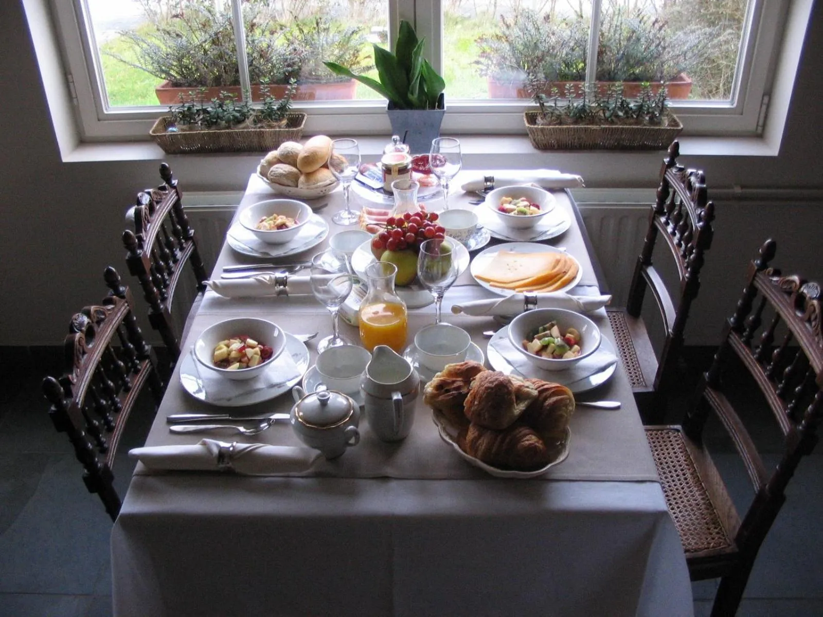 Restaurant/places to eat in B&B Villa Vanilla