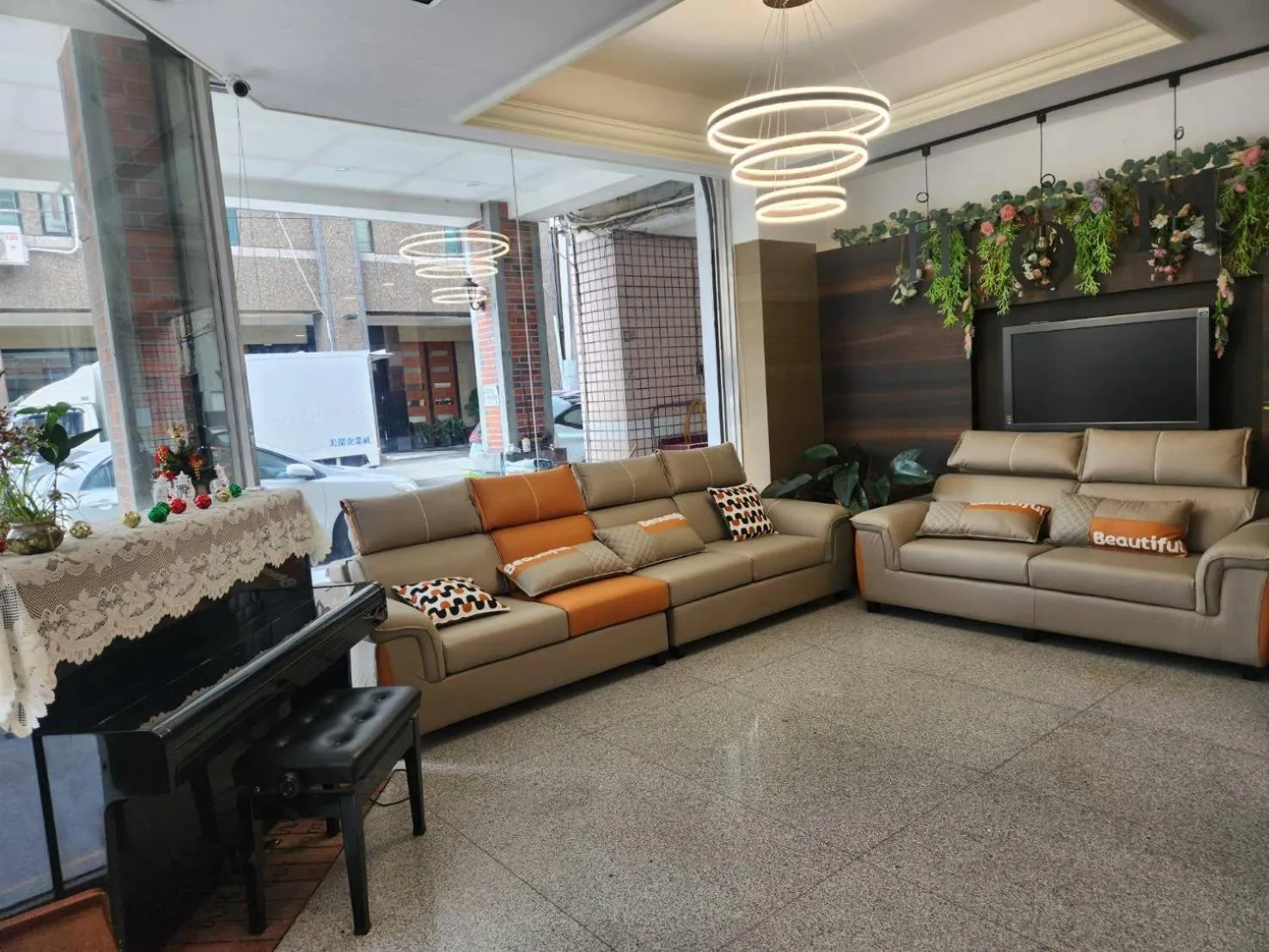 Seating area in Jia-Jia Business Hotel