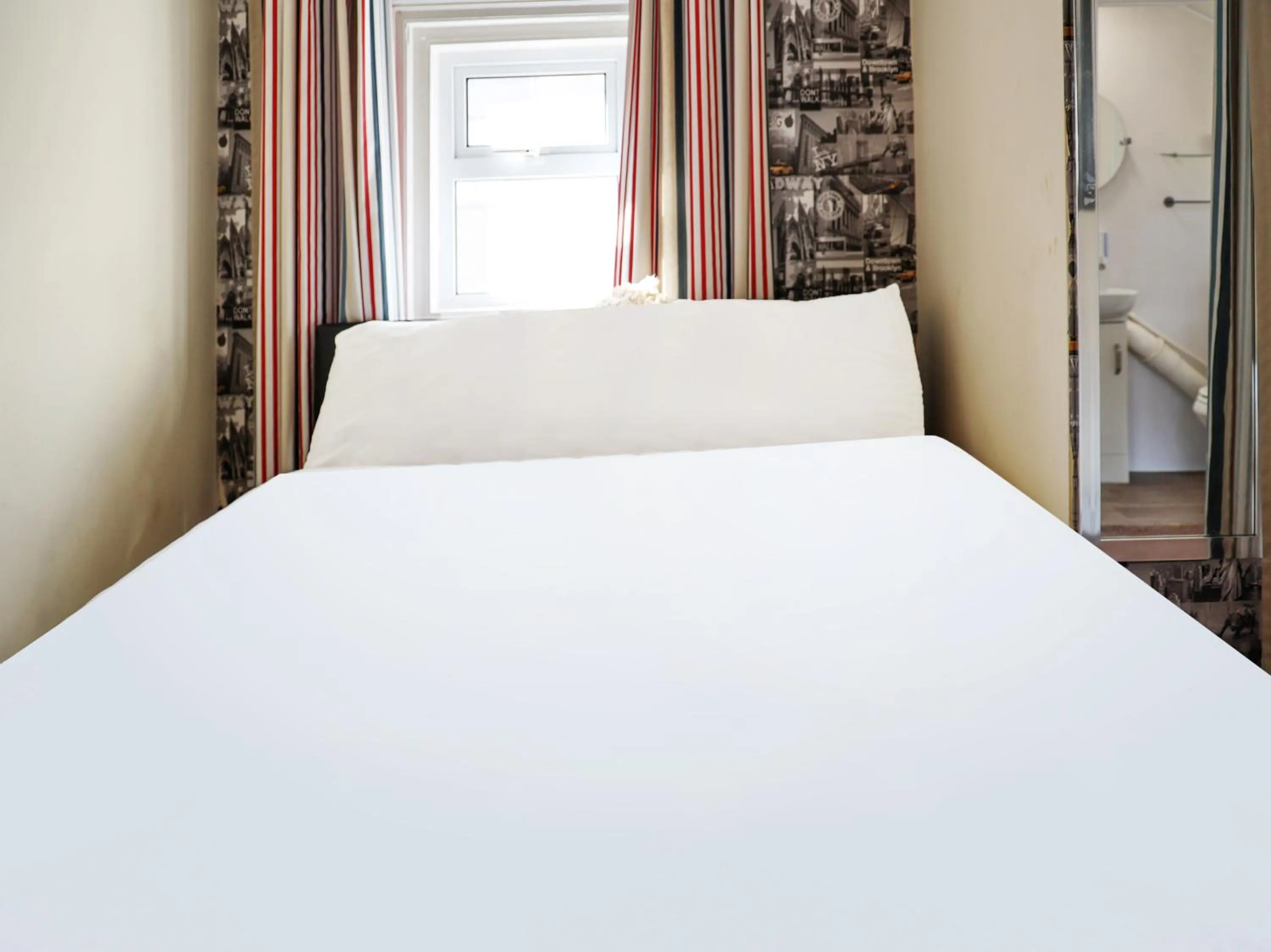 Bed in The Shores Hotel, Central Blackpool