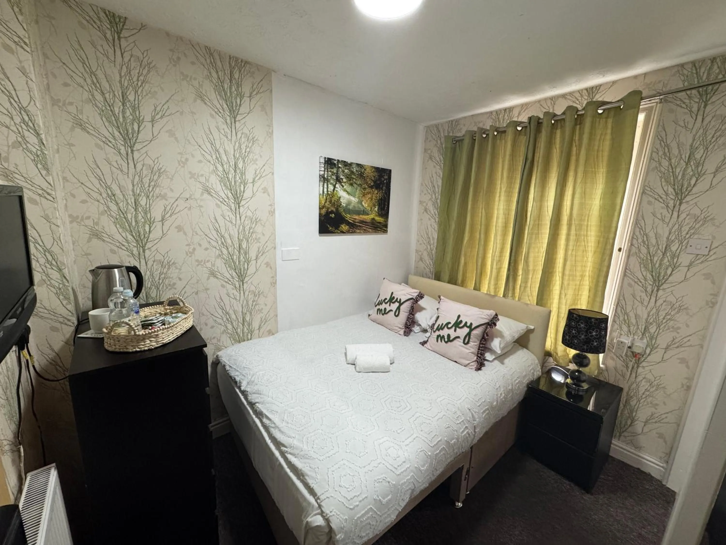 Bed in The Shores Hotel, Central Blackpool