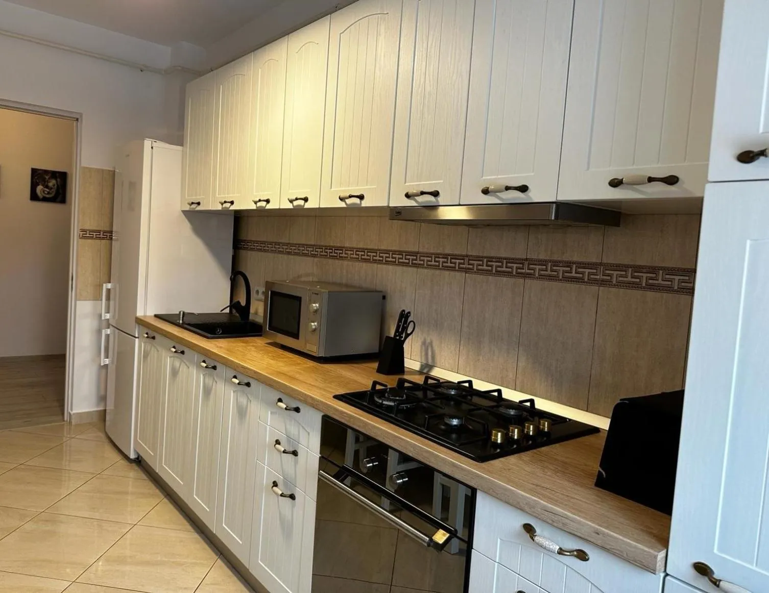 kitchen in Best Apartment Suceava