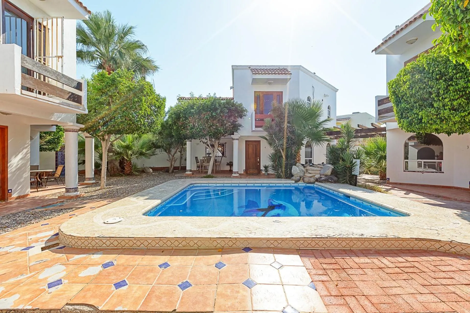 Pool view in Villa Relax 3 by Kivoya