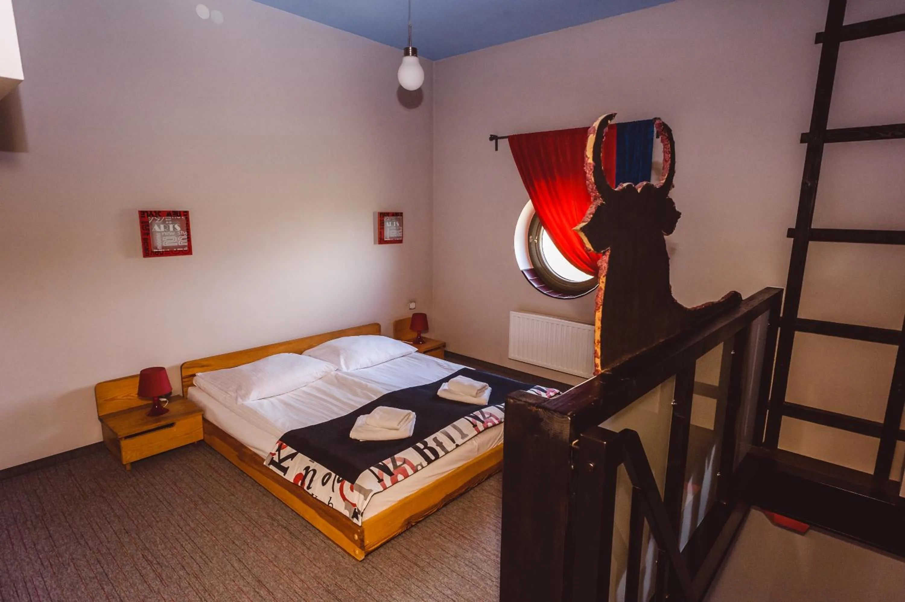 Bed in Pensjonat Kolory Świata