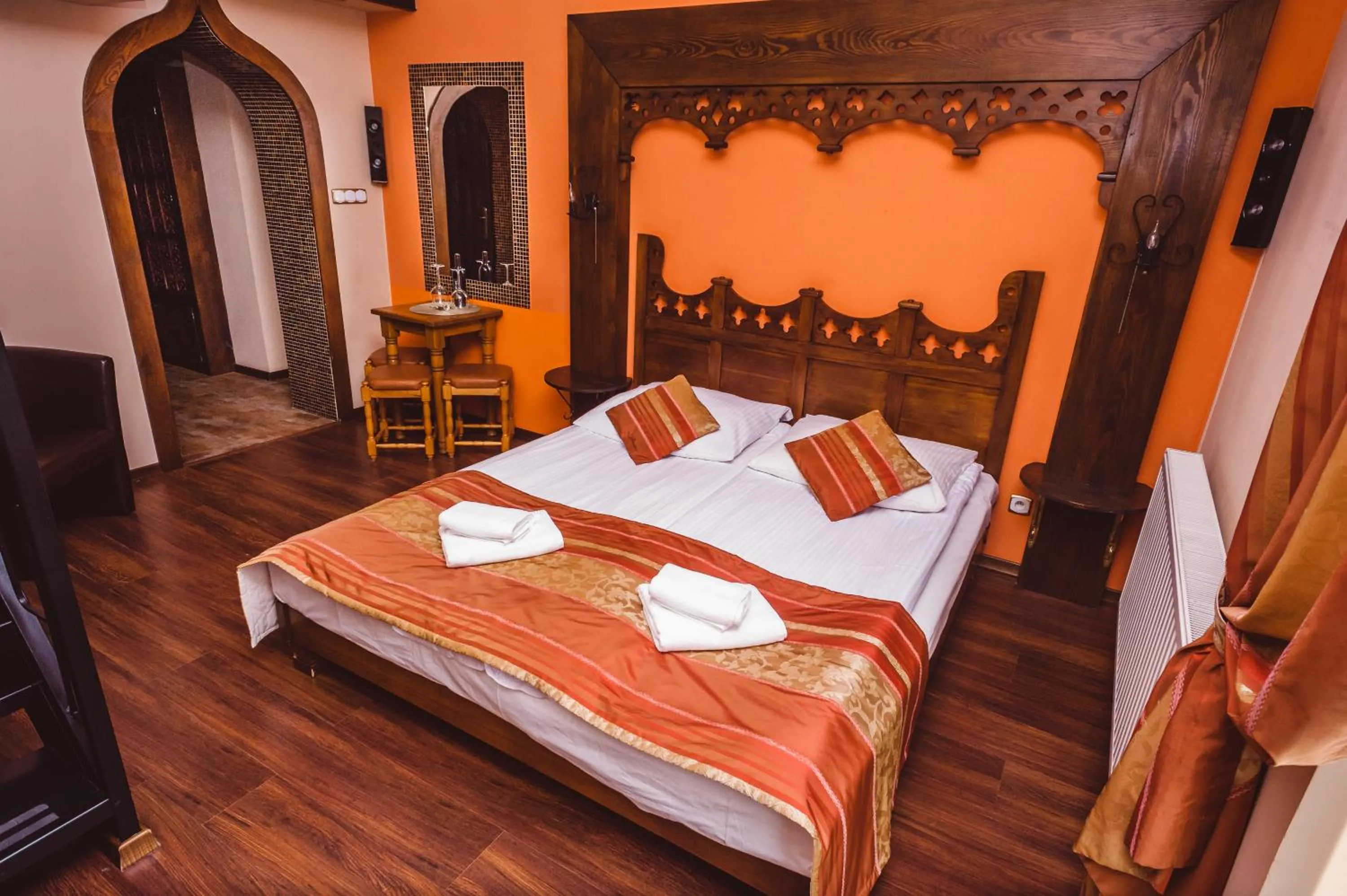 Bed in Pensjonat Kolory Świata