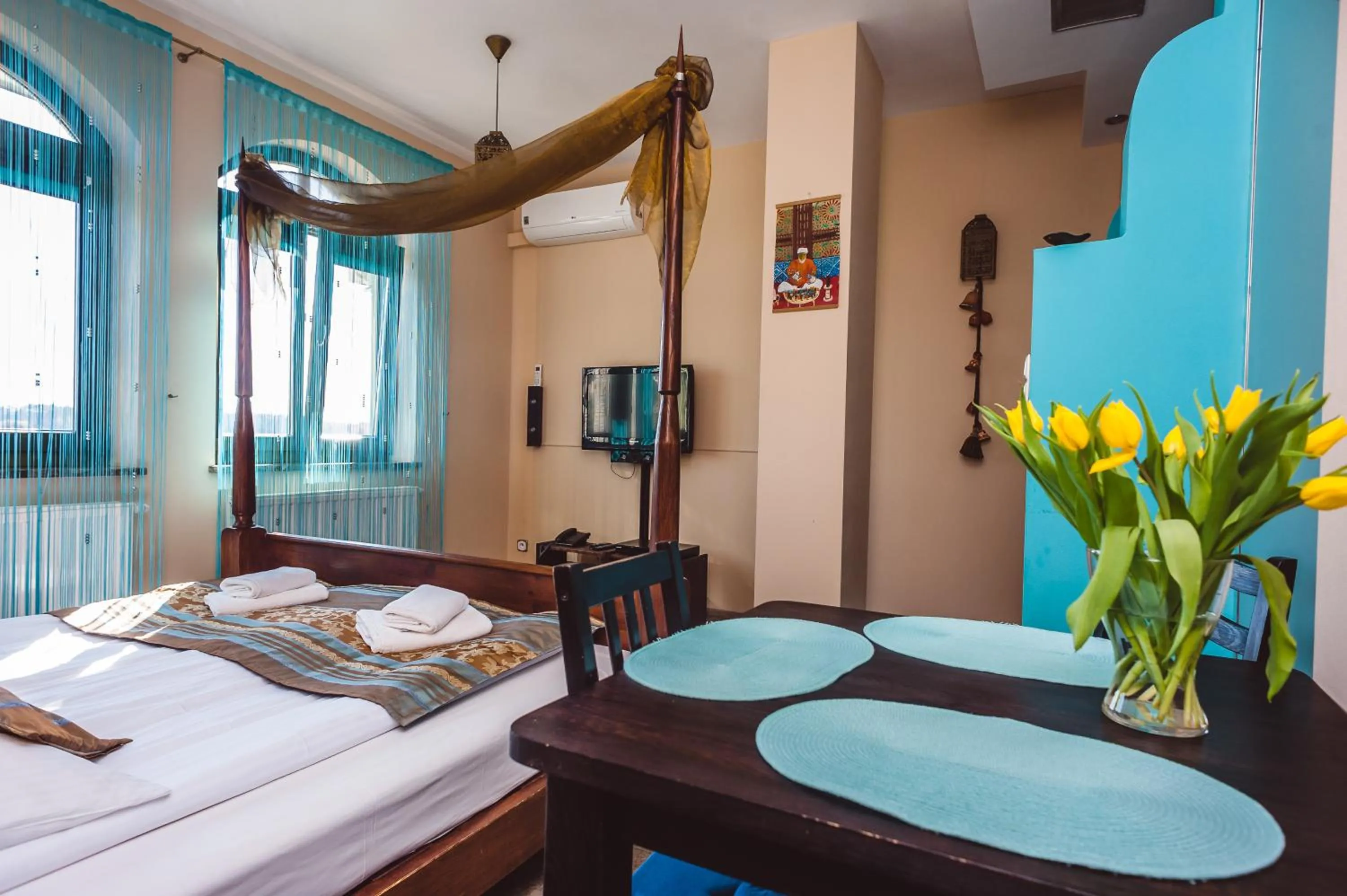 Bed in Pensjonat Kolory Świata