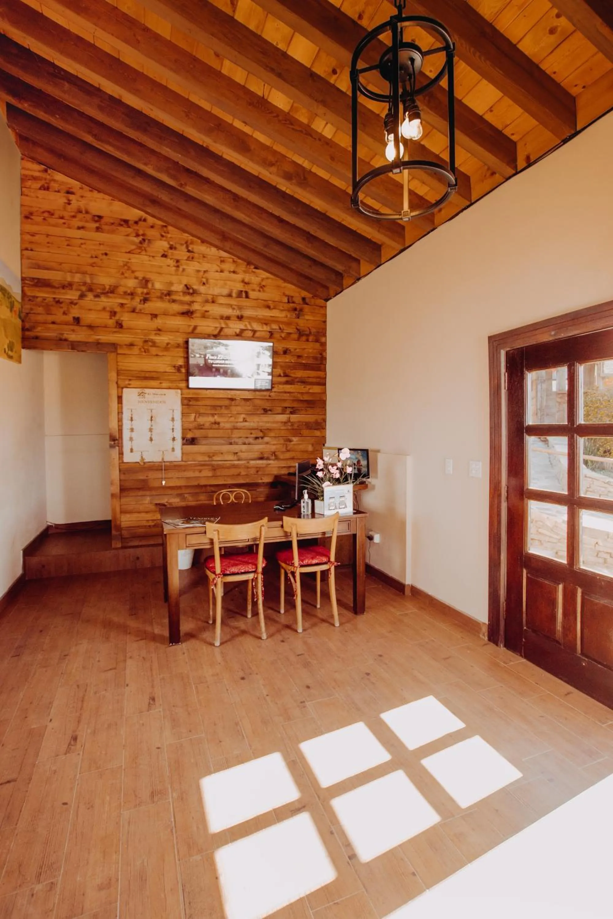 Lobby or reception in Finca el Mirador