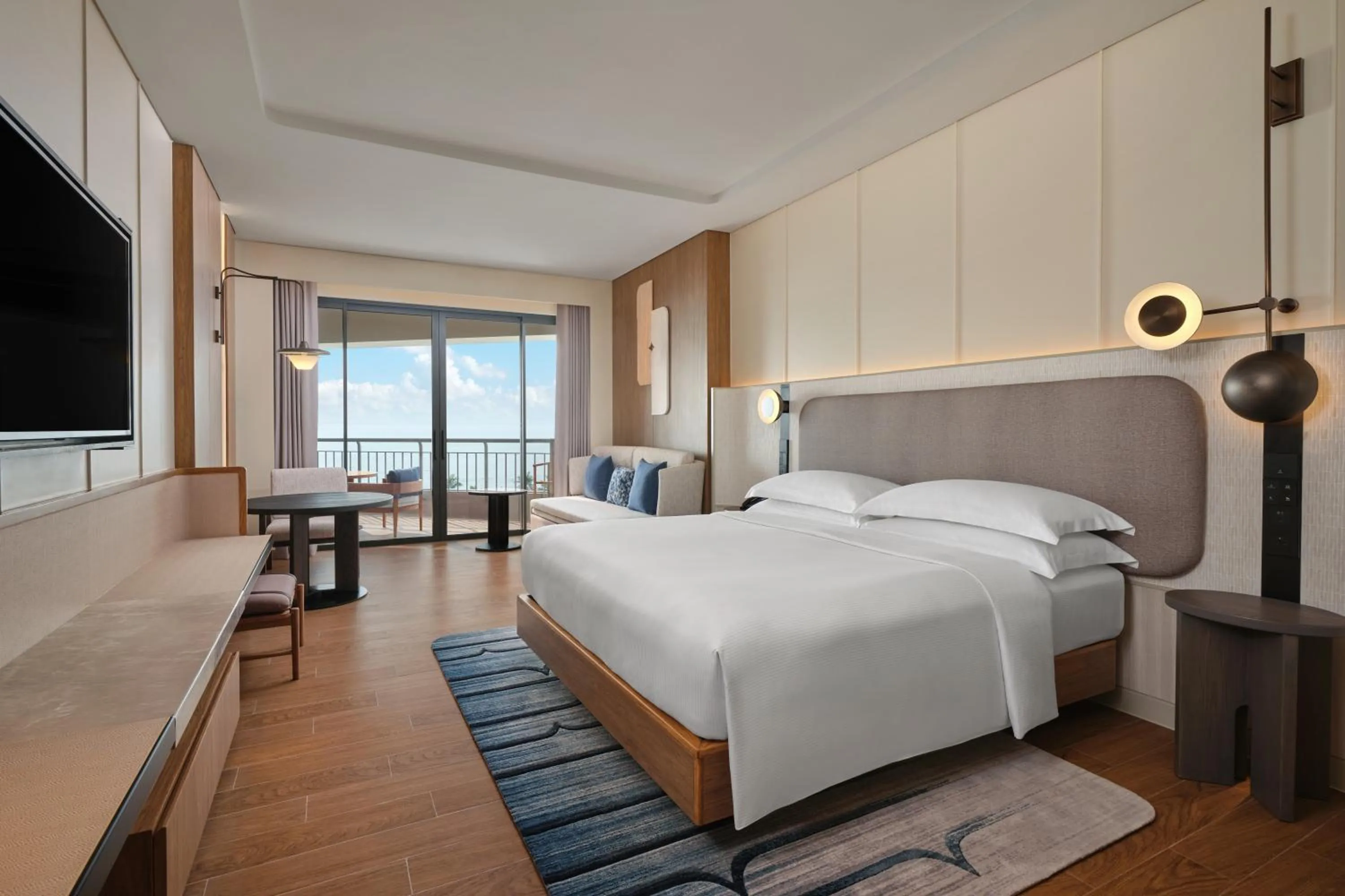 Bed in Hilton Hua Hin Resort & Spa