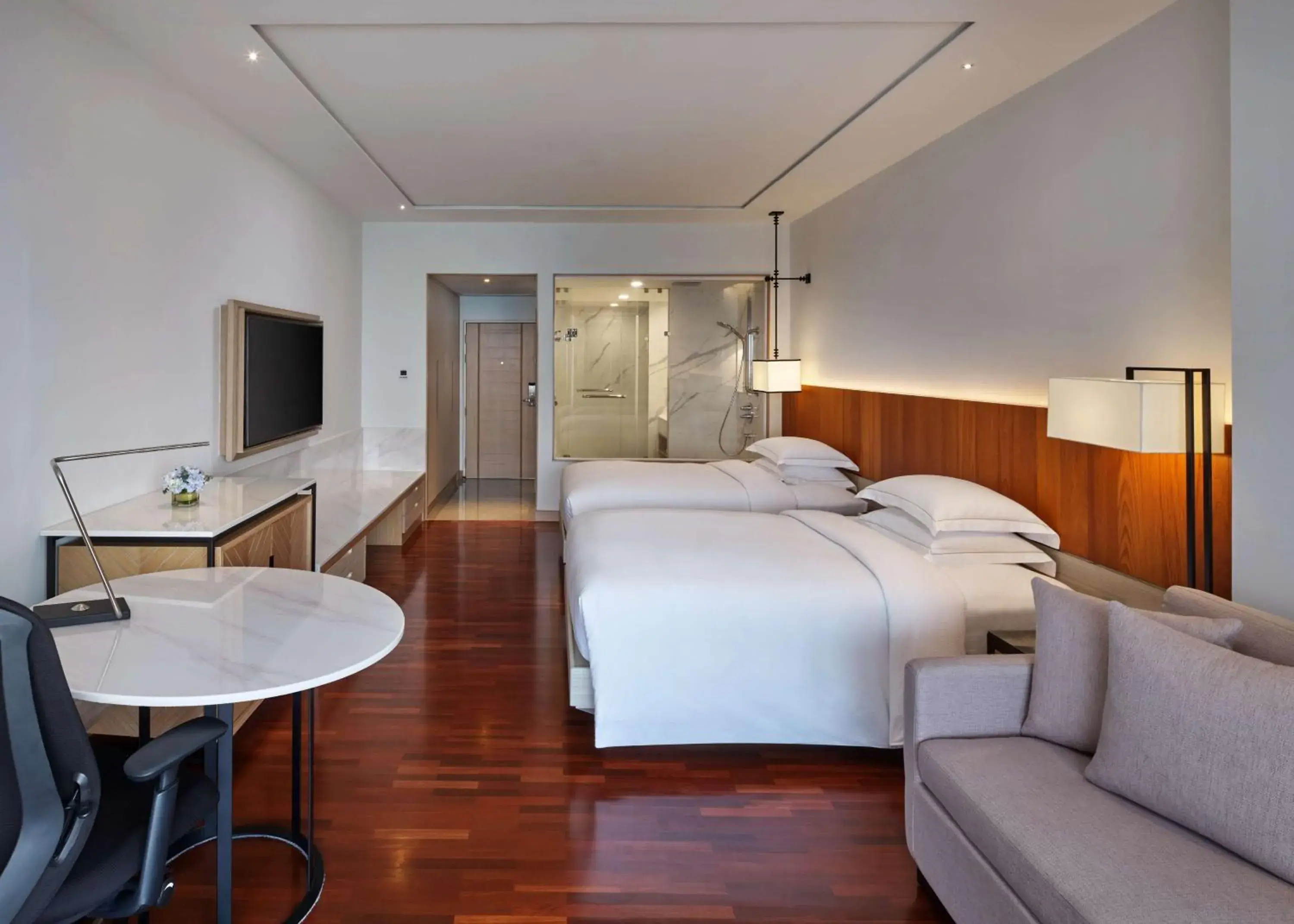 Bed in Hilton Hua Hin Resort & Spa Bed in Hilton Hua Hin Resort & Spa