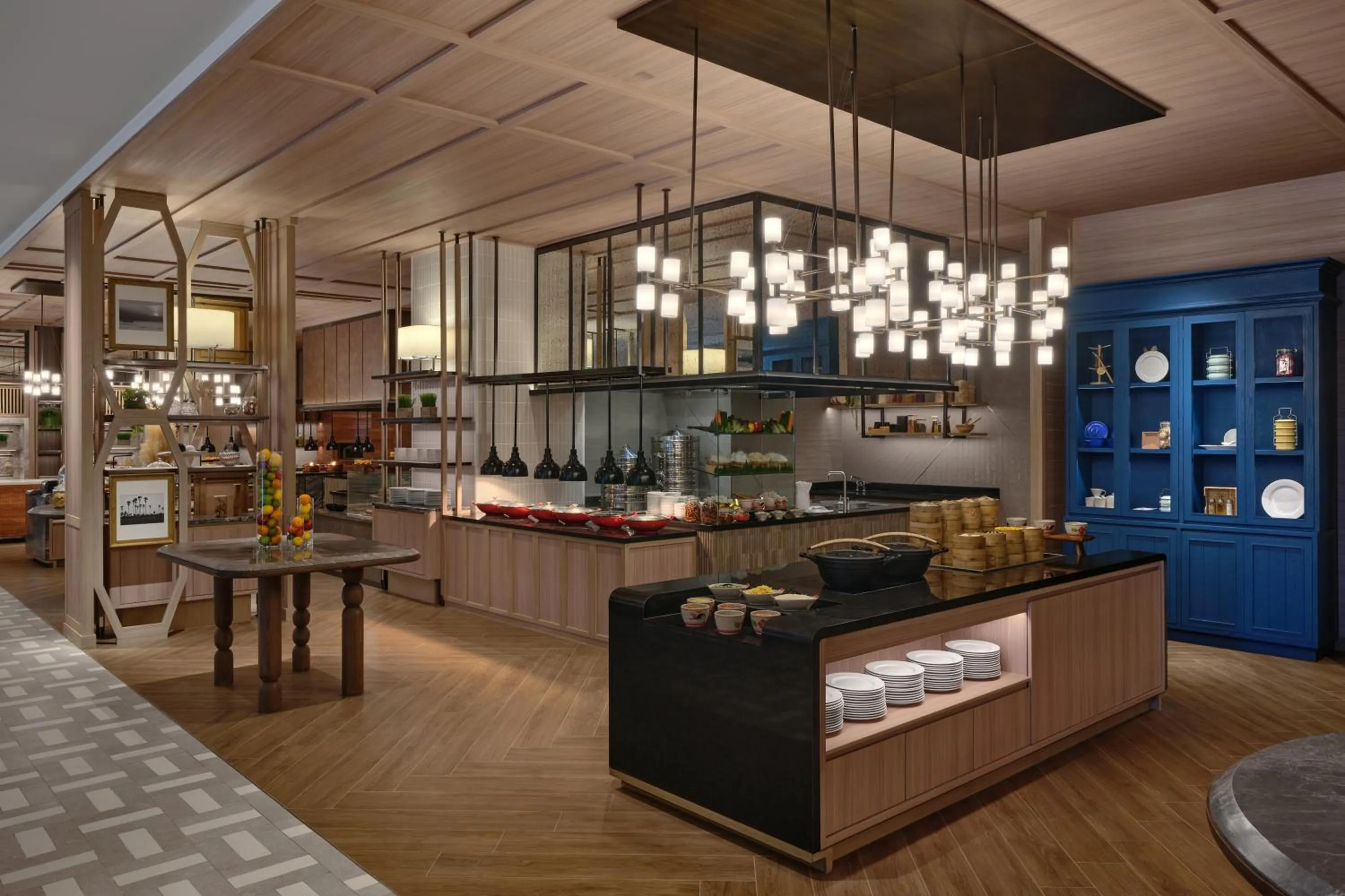 Buffet breakfast in Hilton Hua Hin Resort & Spa