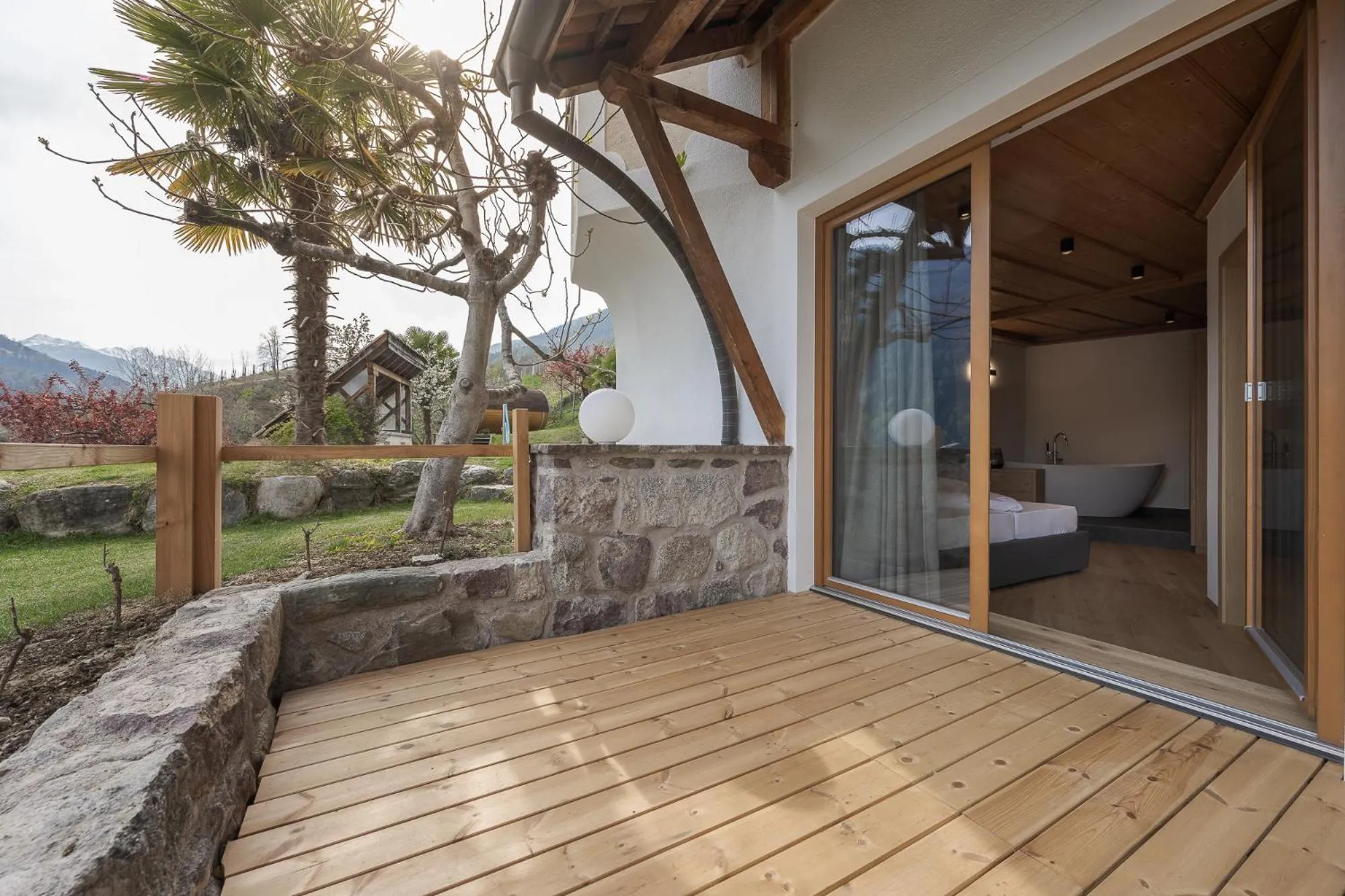 Natural landscape in Aparthotel Abiná Lana Höhe