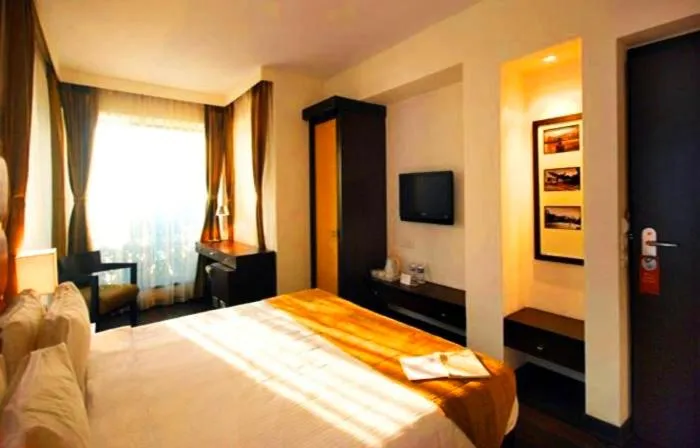 Bed in Hotel Metropole