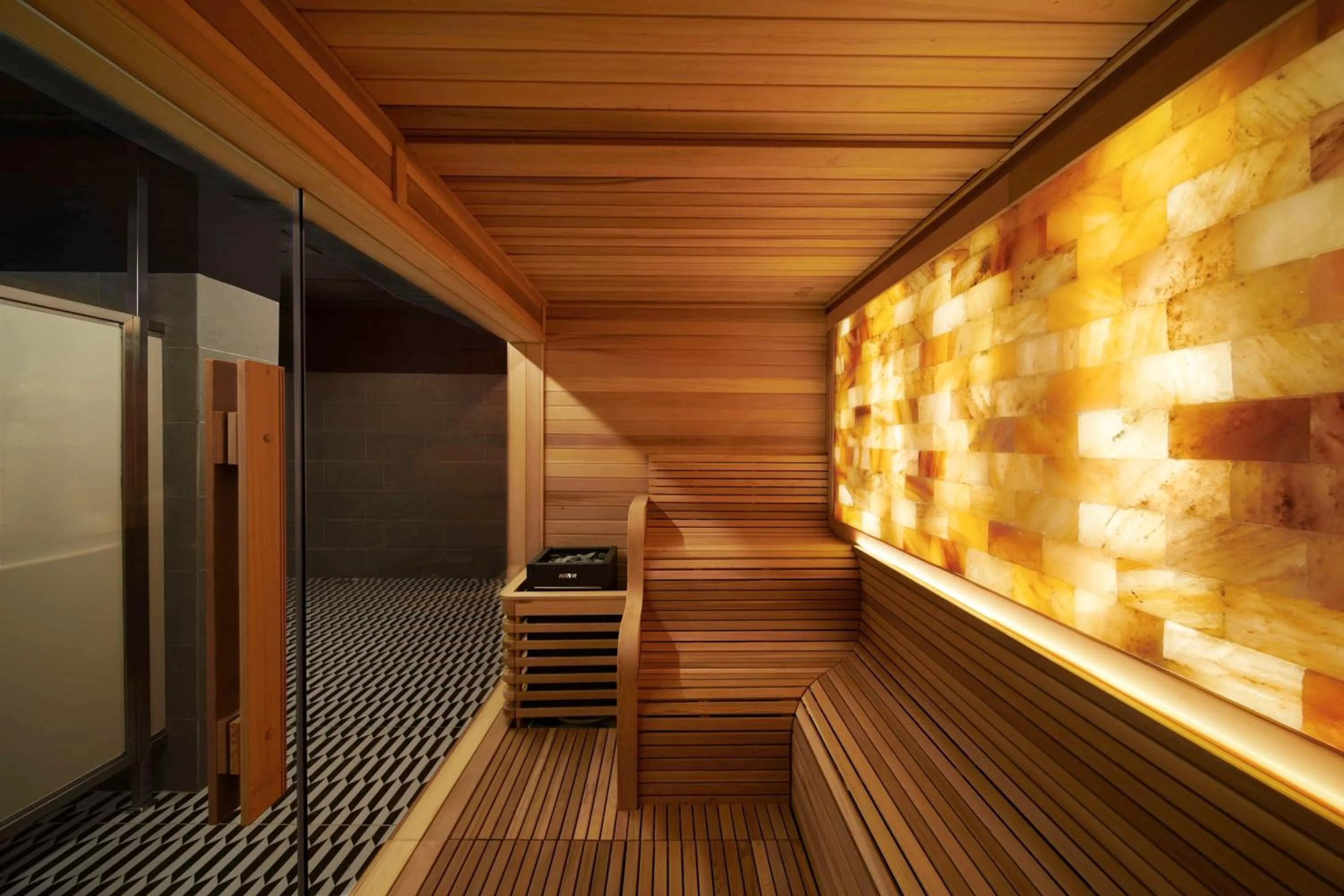 Sauna in Hilton Kuching Hotel