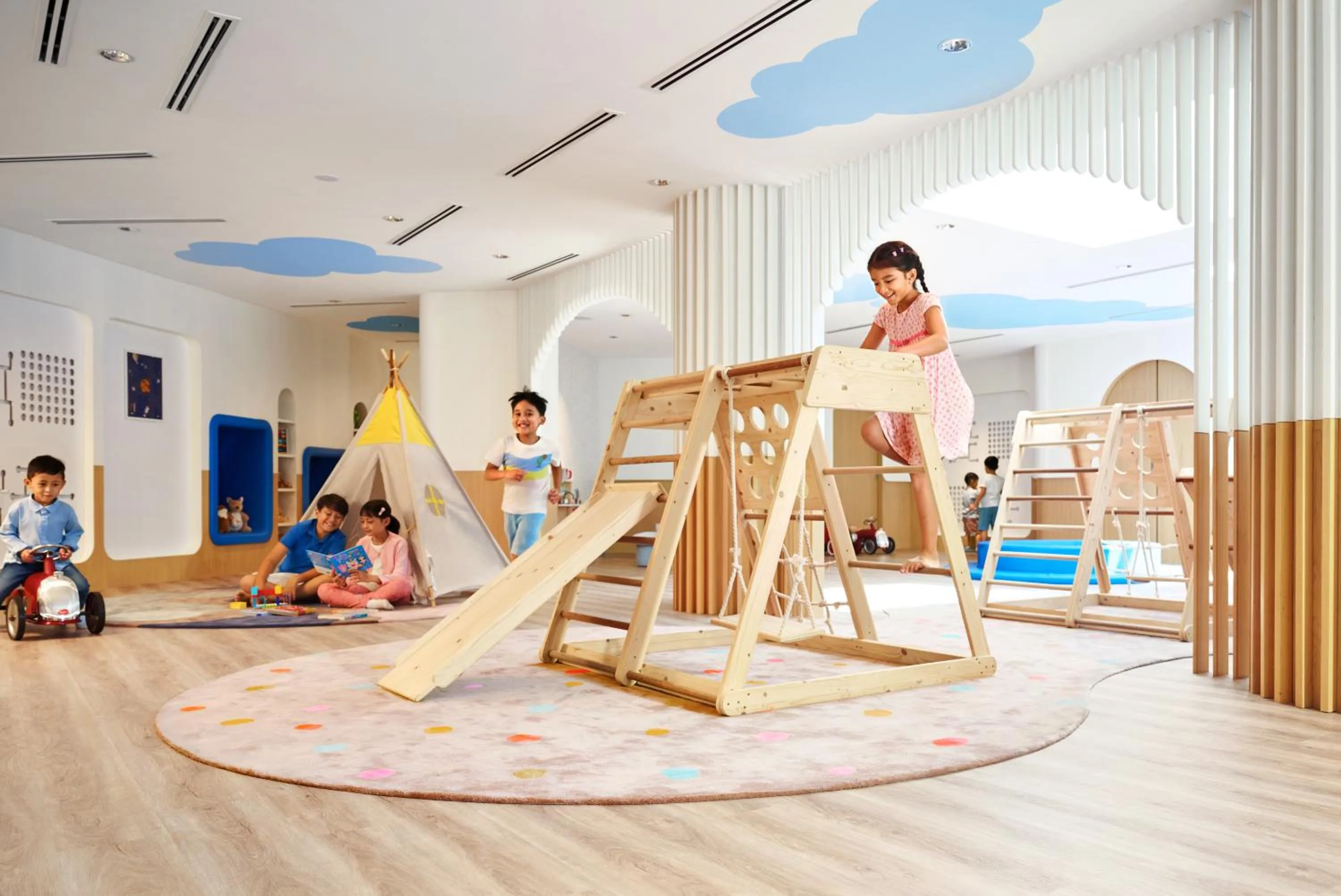 Kids's club in Hilton Kuching Hotel