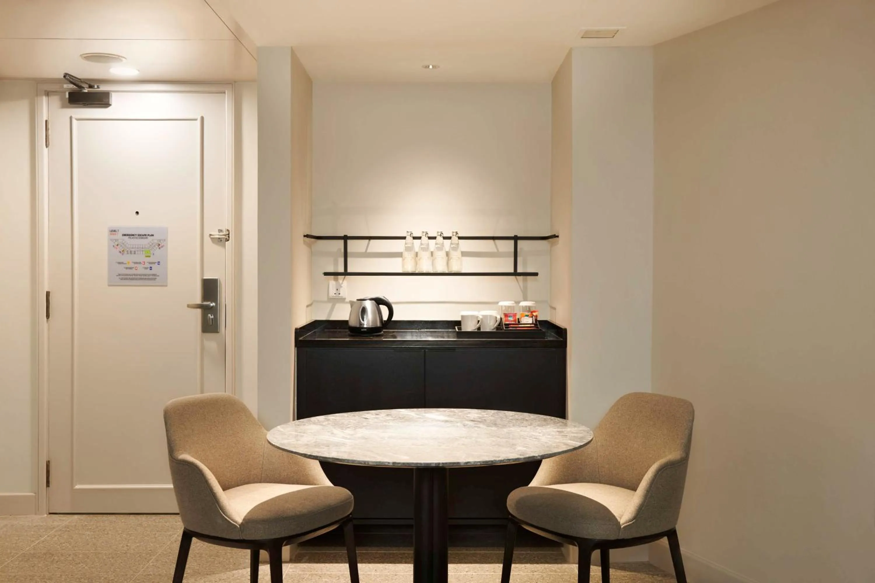 Living room in Hilton Kuching Hotel