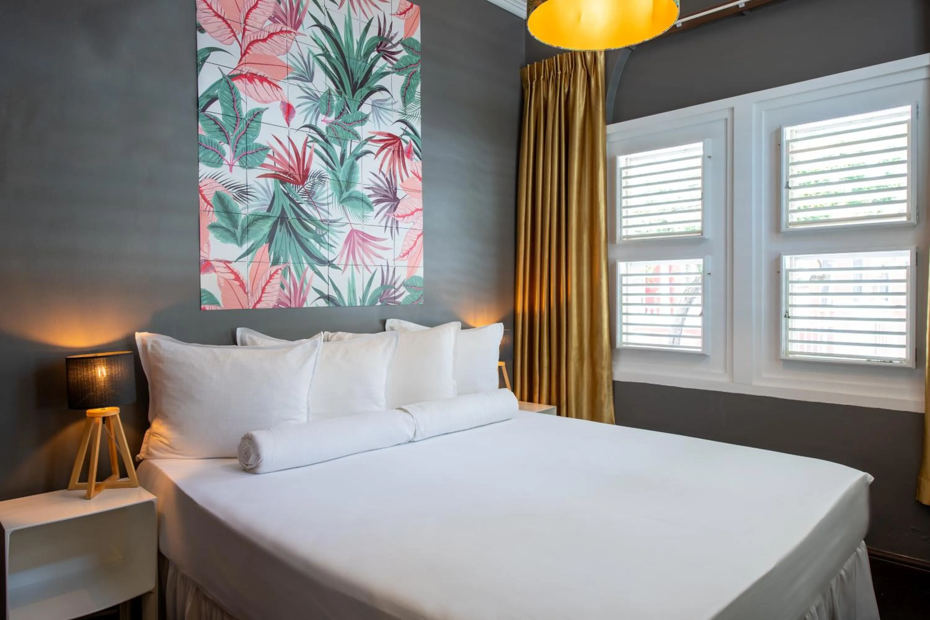 Bed in Villa Amalie & Villa Curiel