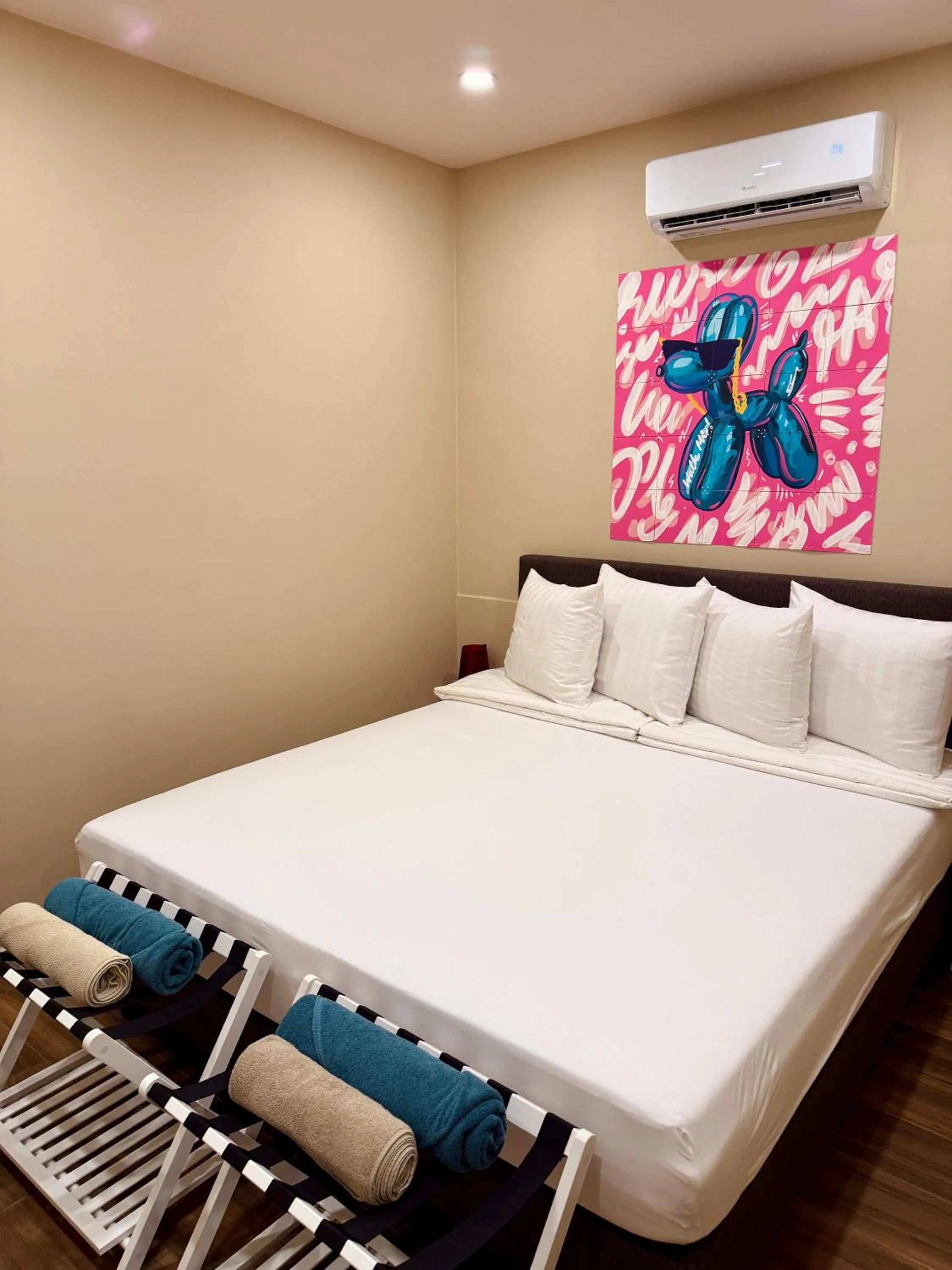 Bed in Villa Amalie & Villa Curiel