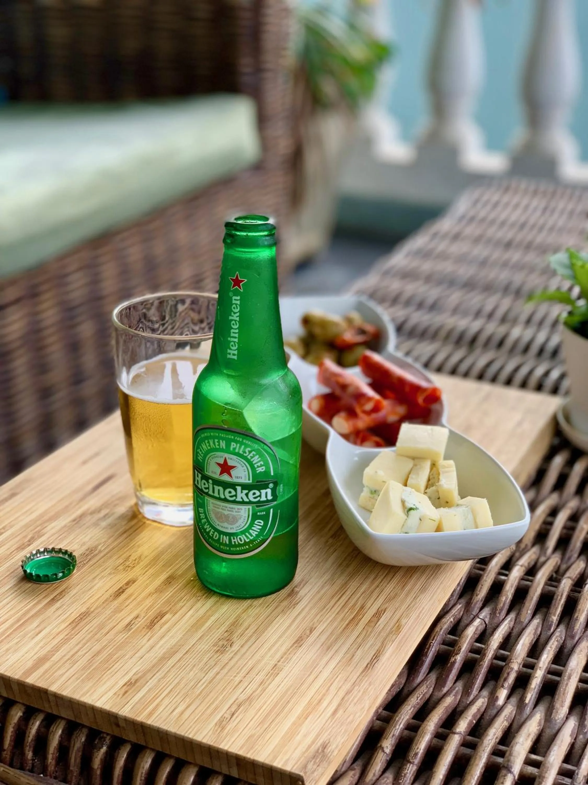 Food close-up in Villa Amalie & Villa Curiel