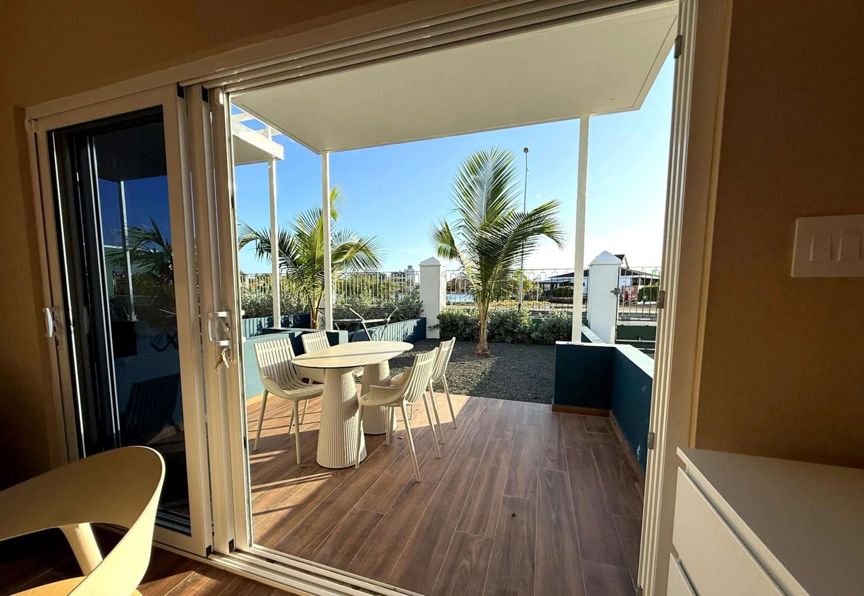 Patio in Villa Amalie & Villa Curiel