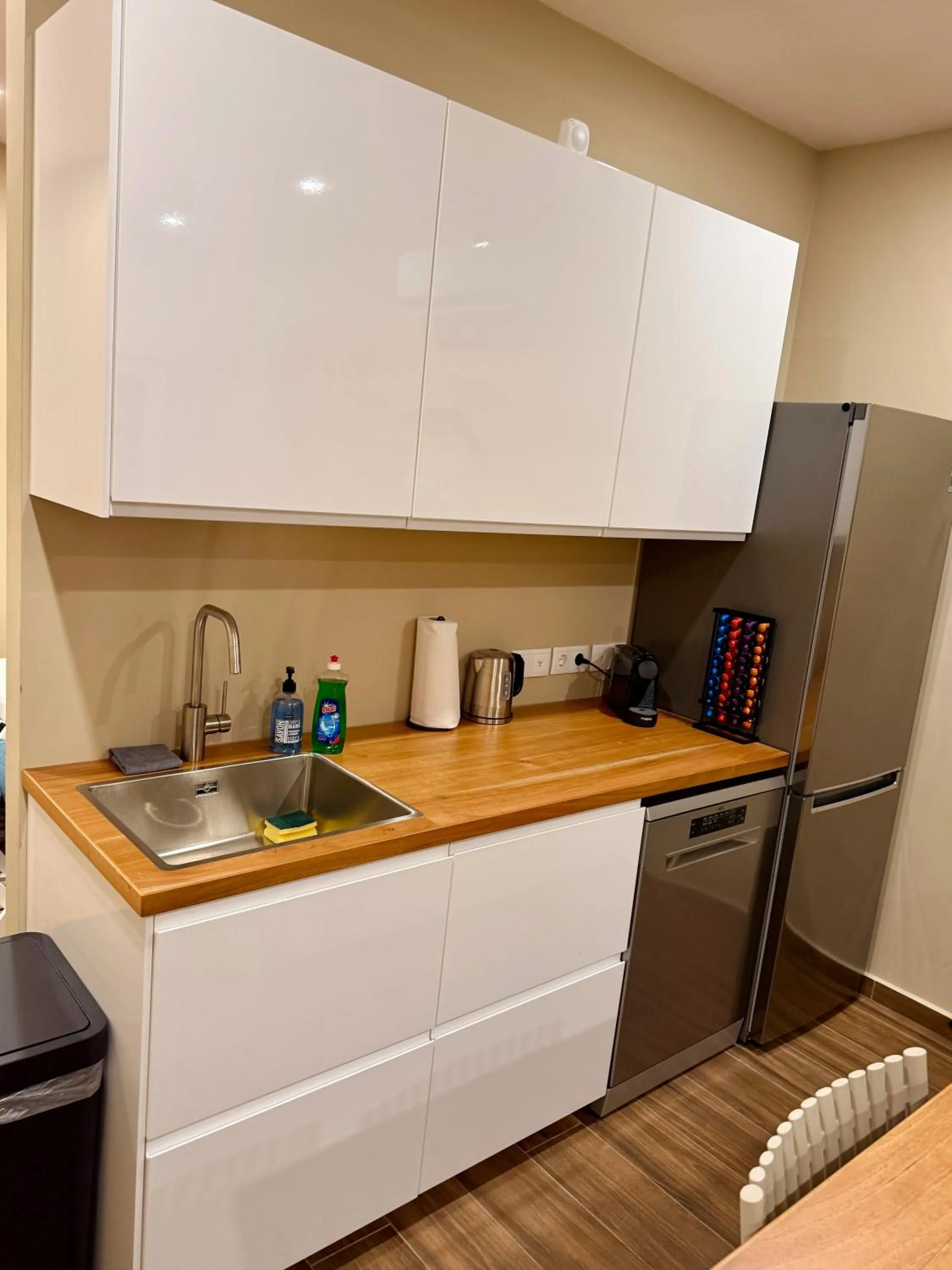 Coffee/tea facilities in Villa Amalie & Villa Curiel