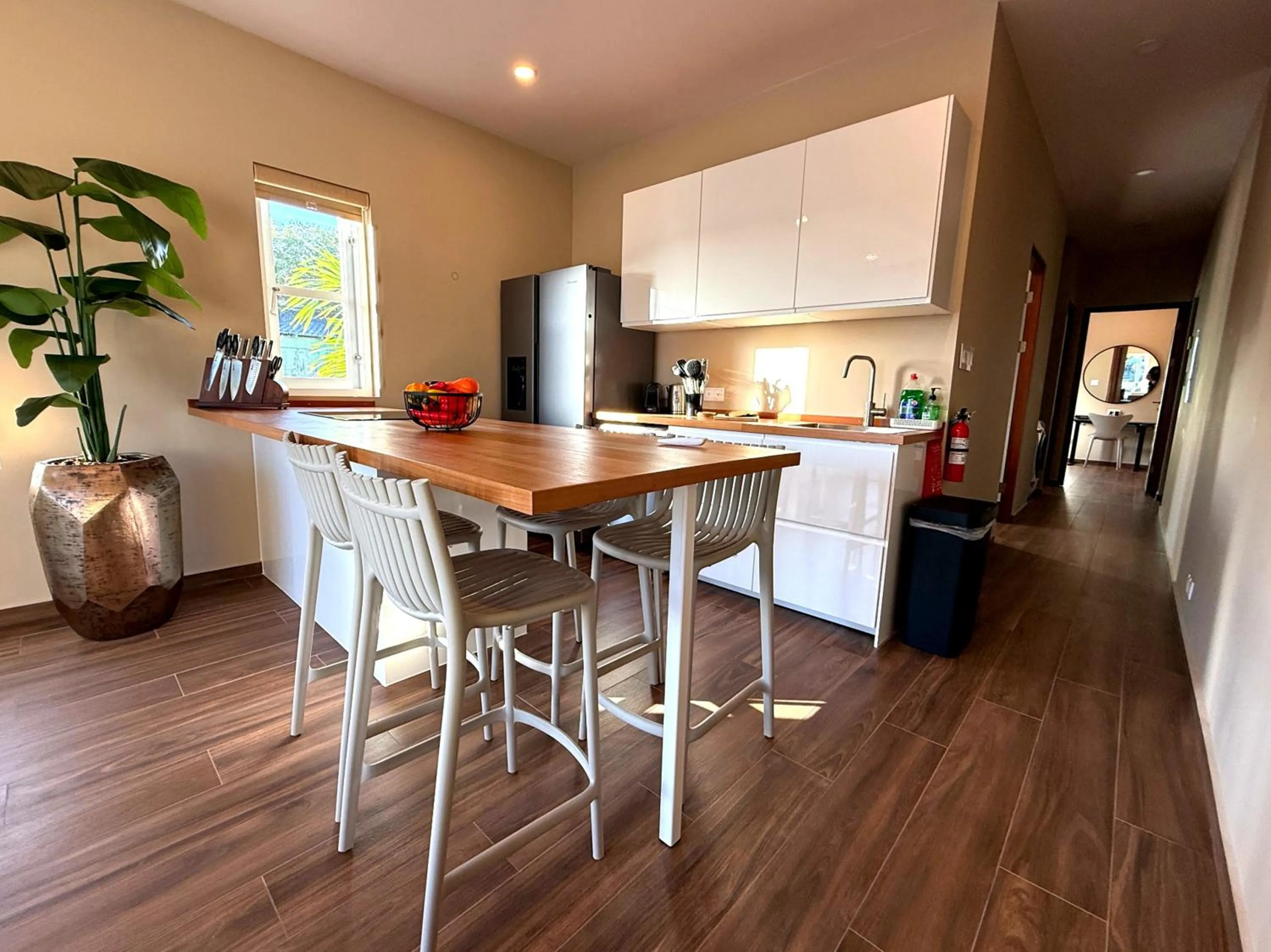 Kitchen or kitchenette in Villa Amalie & Villa Curiel