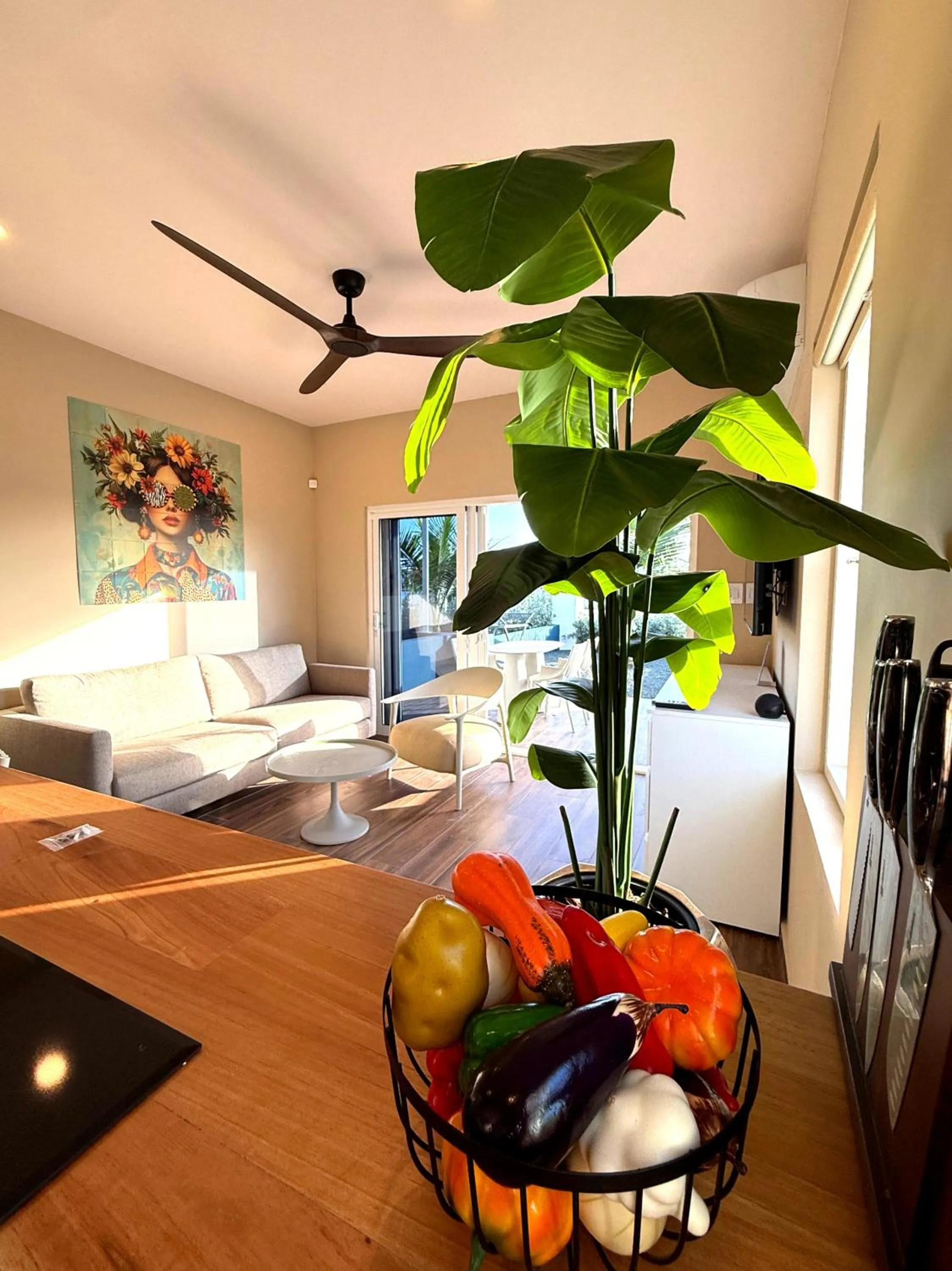 Kitchen or kitchenette in Villa Amalie & Villa Curiel