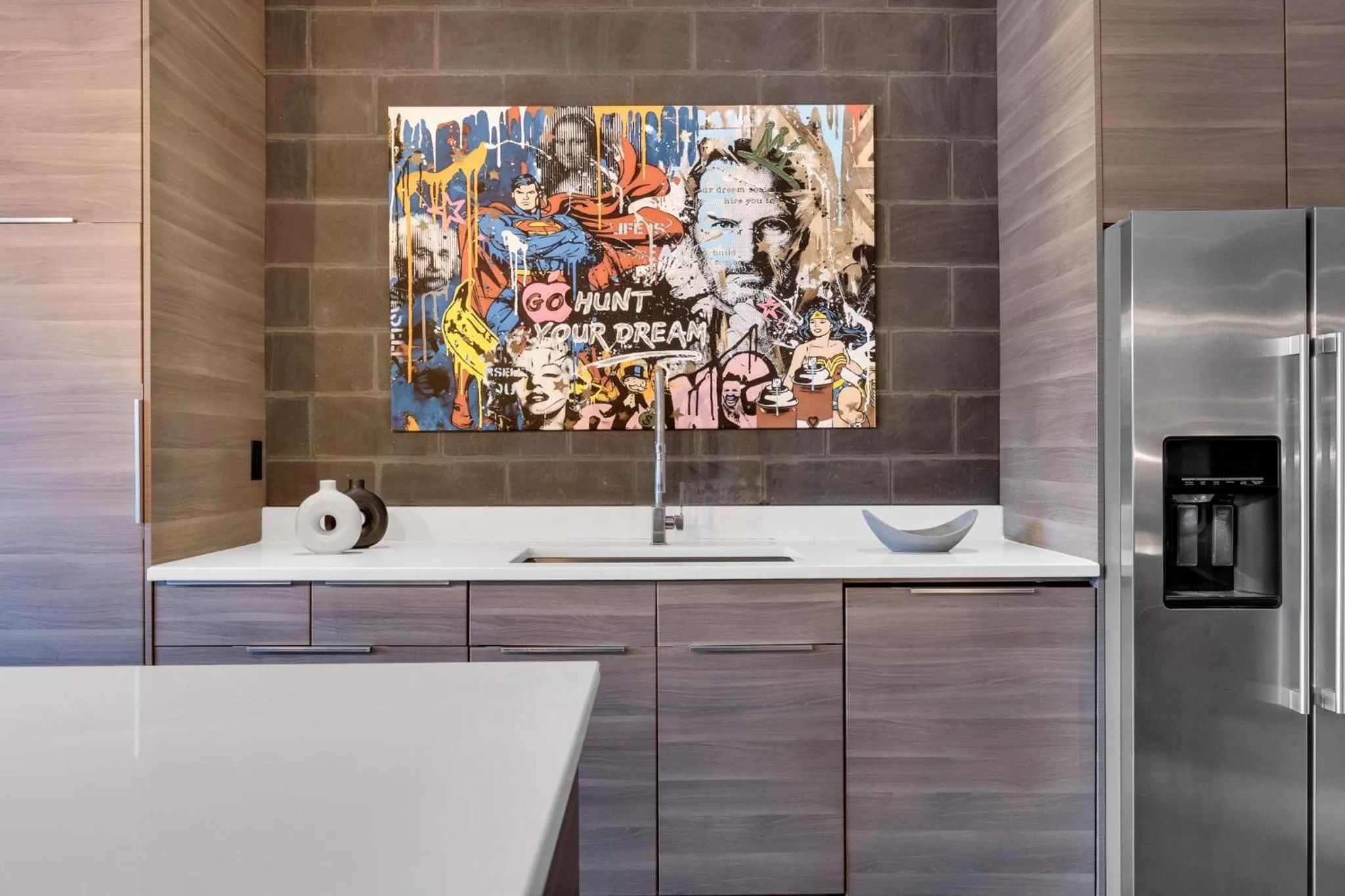 Kitchen or kitchenette in LiV MTL Plato