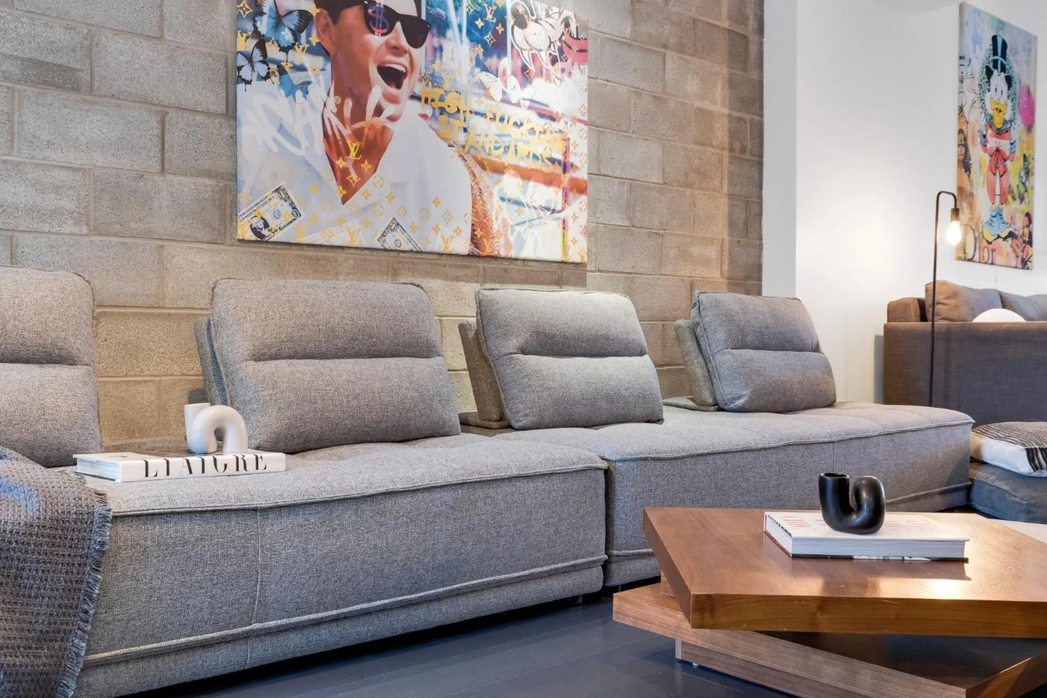 Living room in LiV MTL Plato