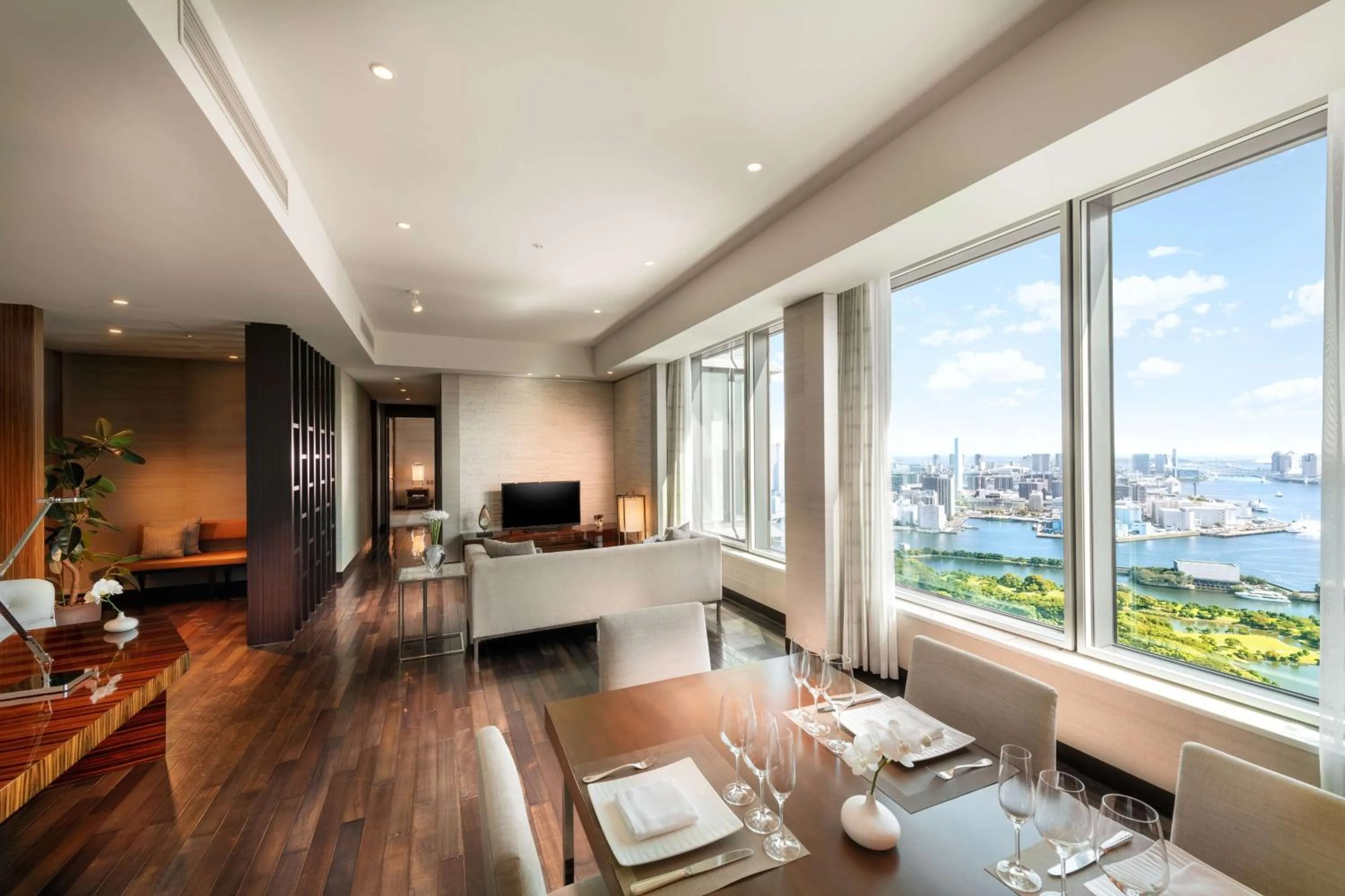 View (from property/room) in Conrad Tokyo