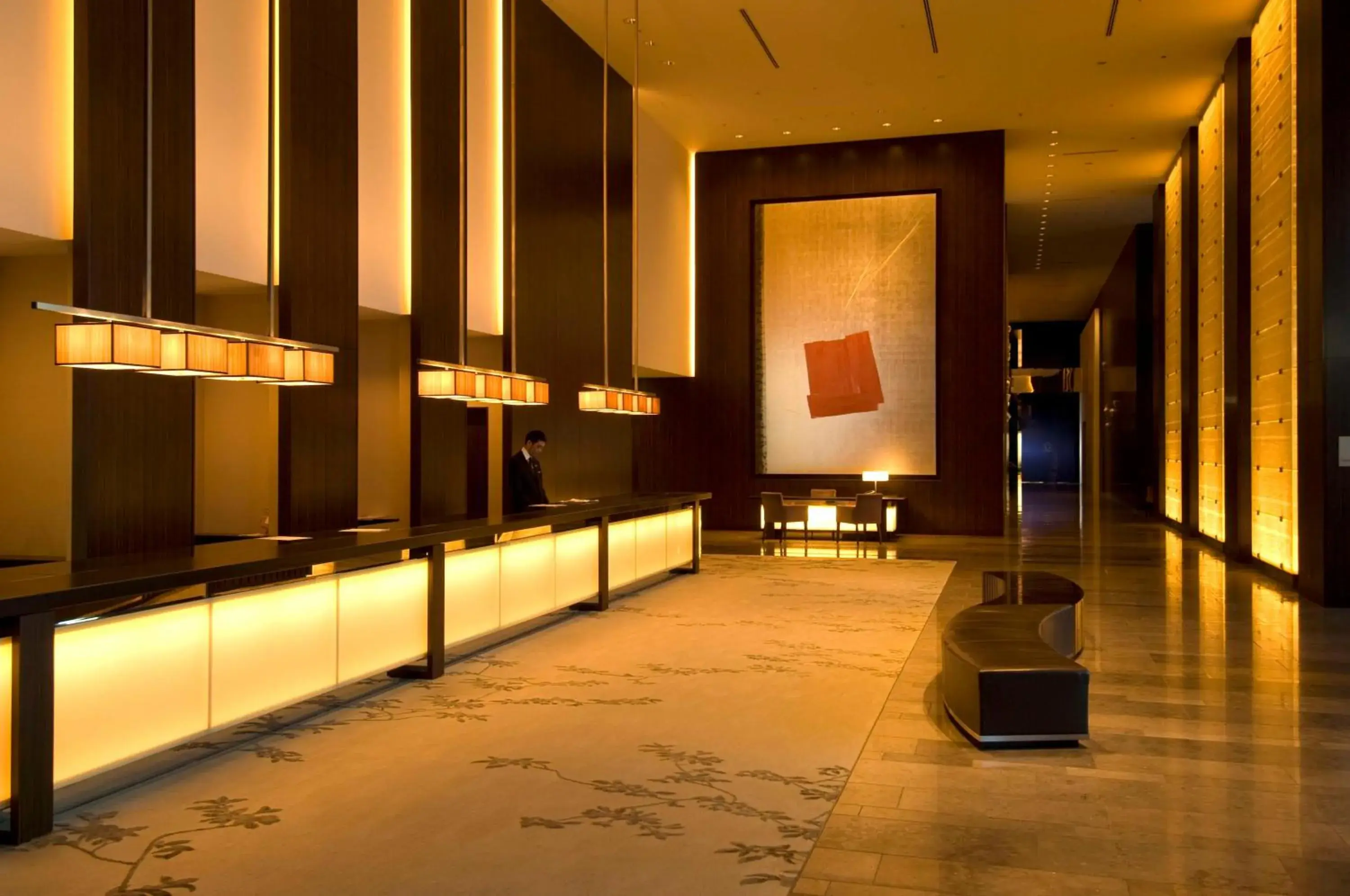 Lobby or reception in Conrad Tokyo Lobby or reception in Conrad Tokyo