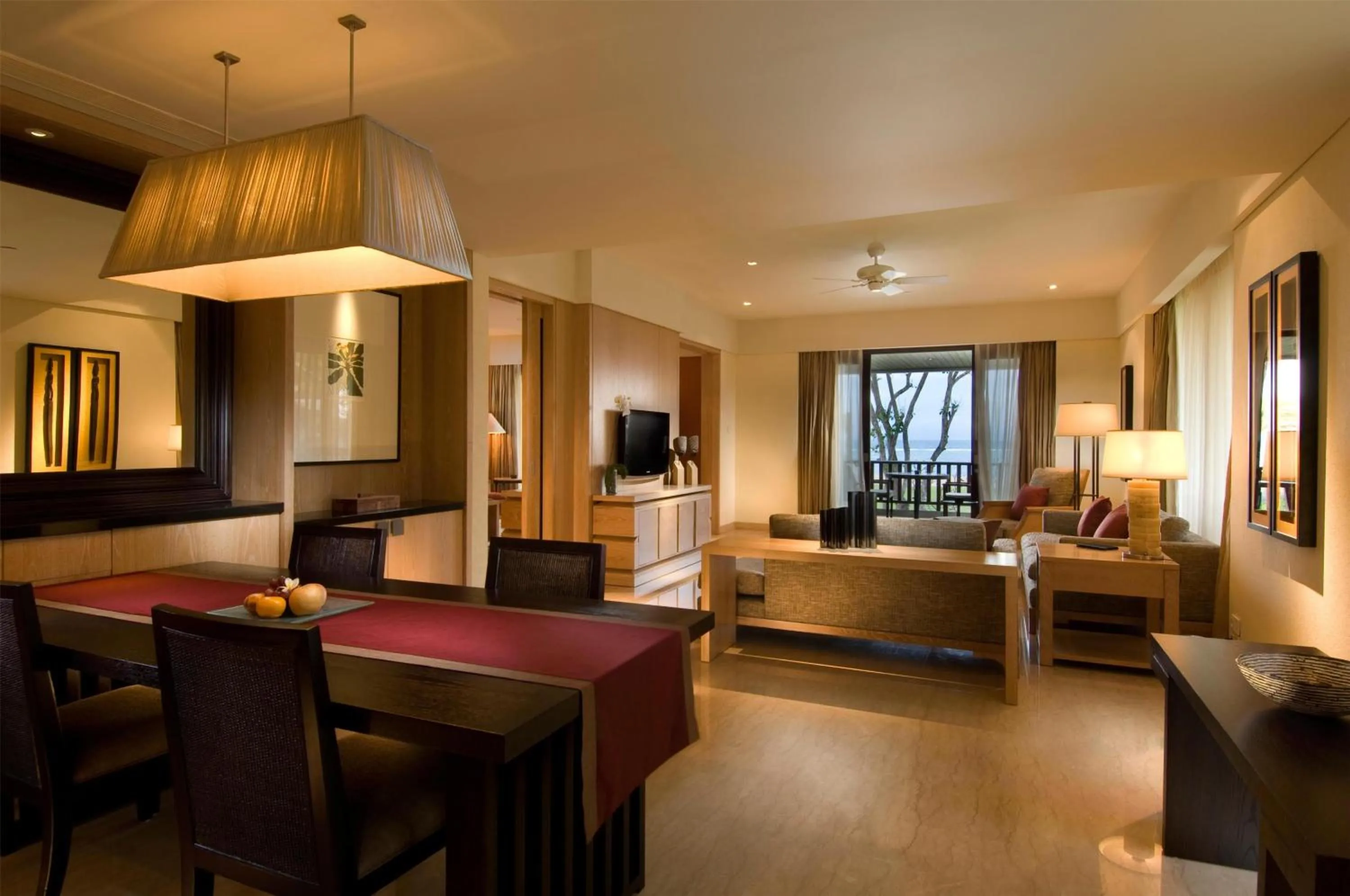 Living room in Conrad Bali