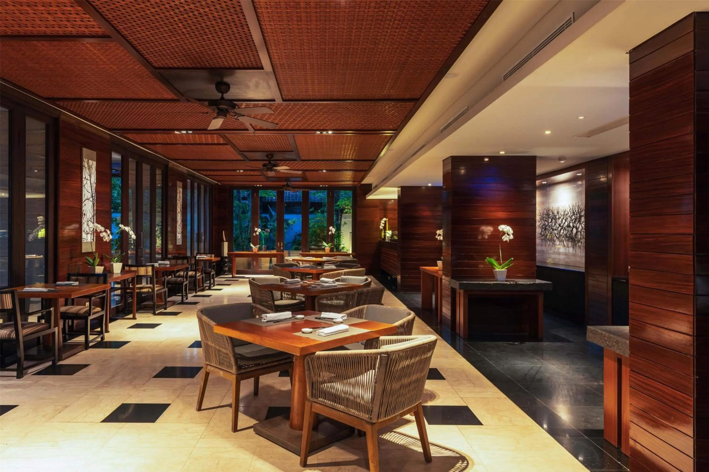 Restaurant/places to eat in Conrad Bali