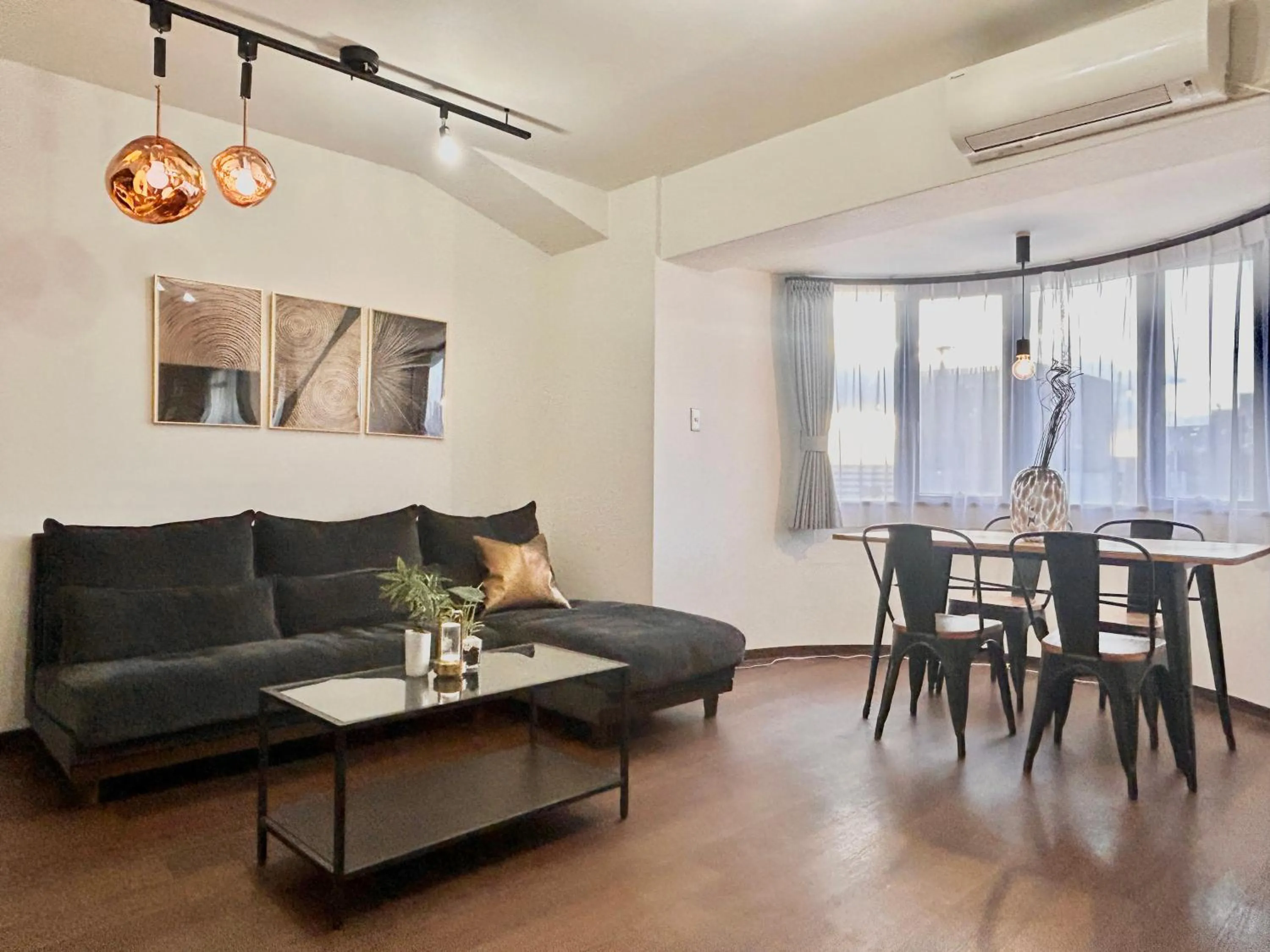 Living room in Crest Daikoku Owner's room -vacation rental-