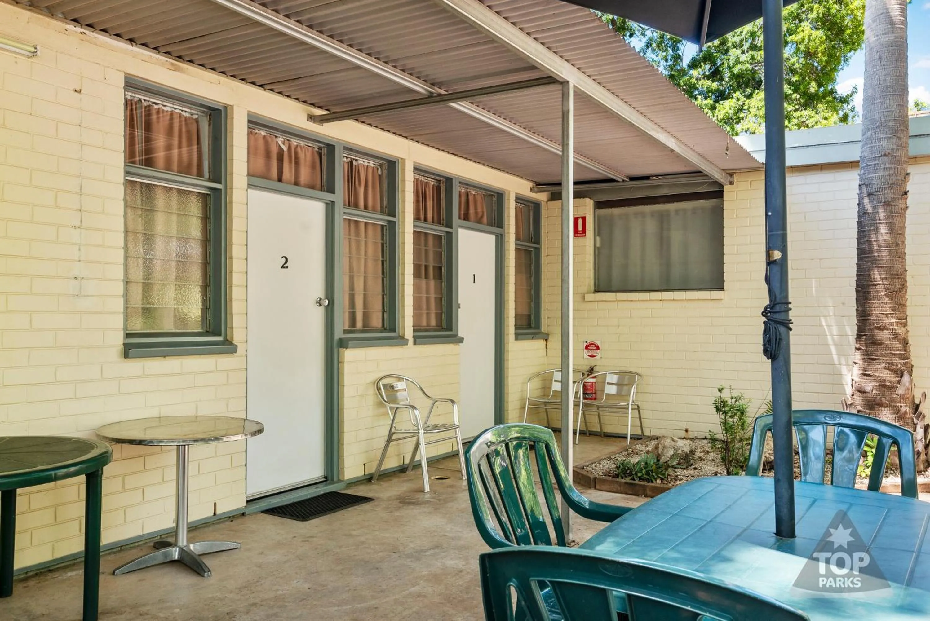 Patio in Riverview Tourist Village