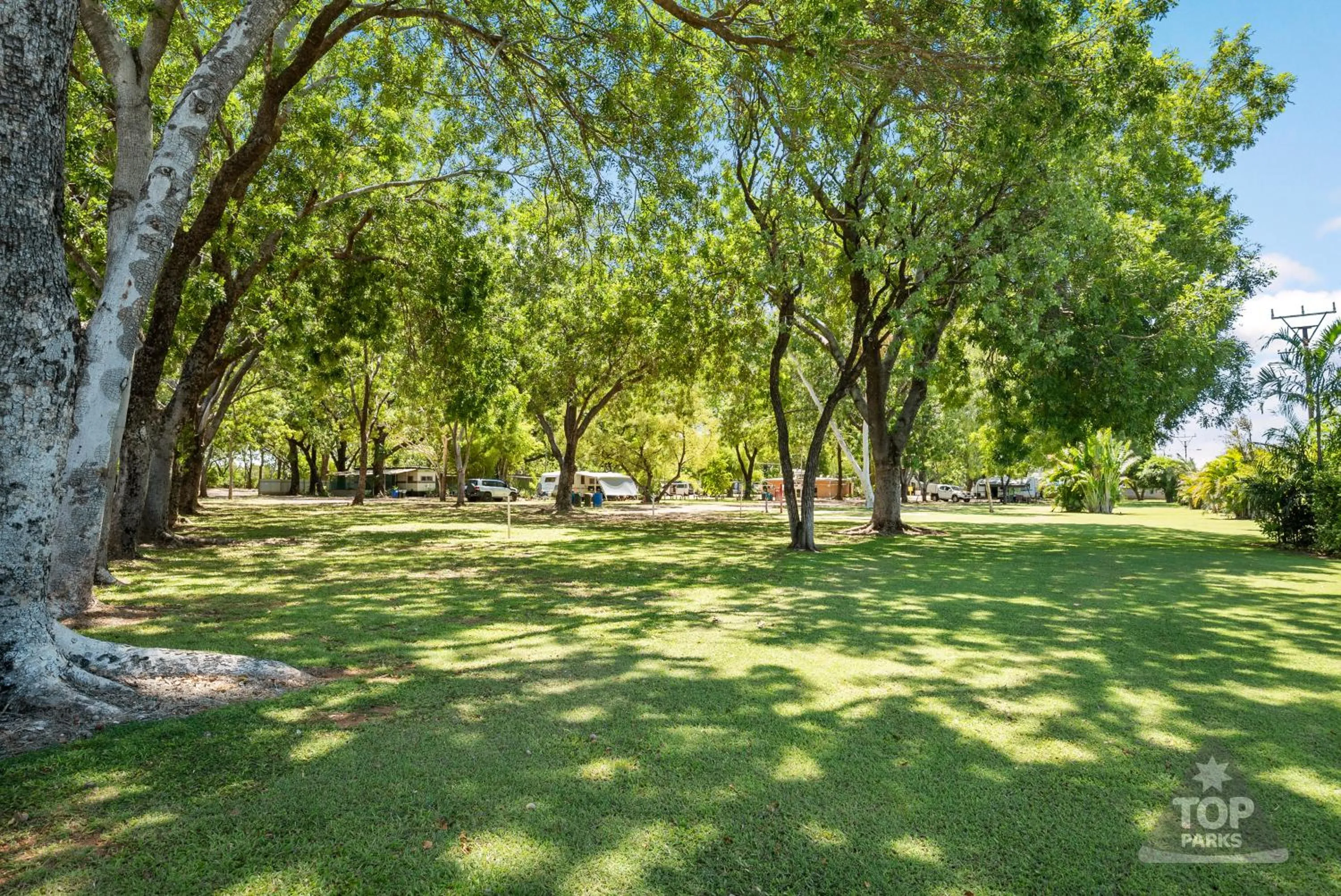 Garden view in Riverview Tourist Village