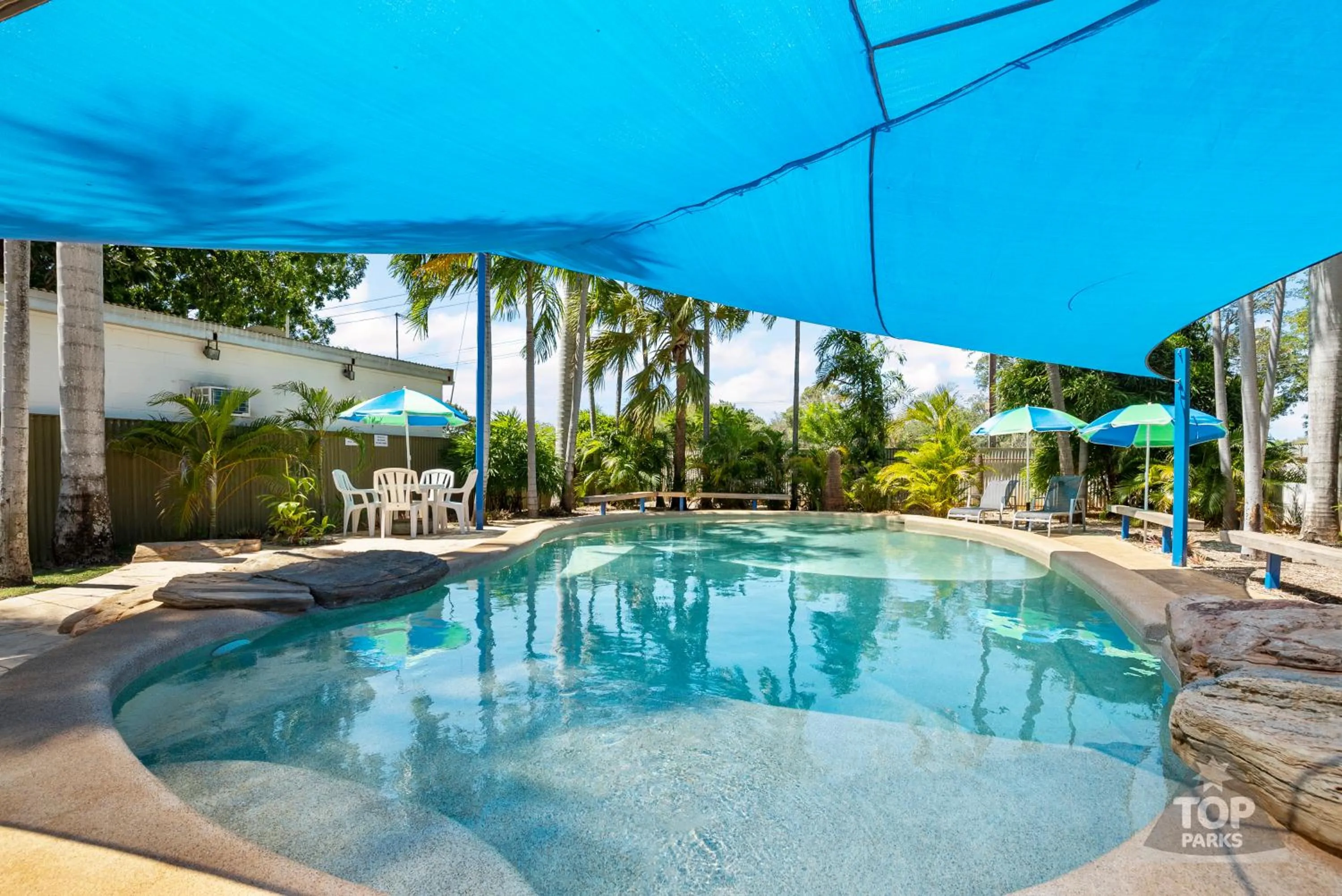 Swimming pool in Riverview Tourist Village