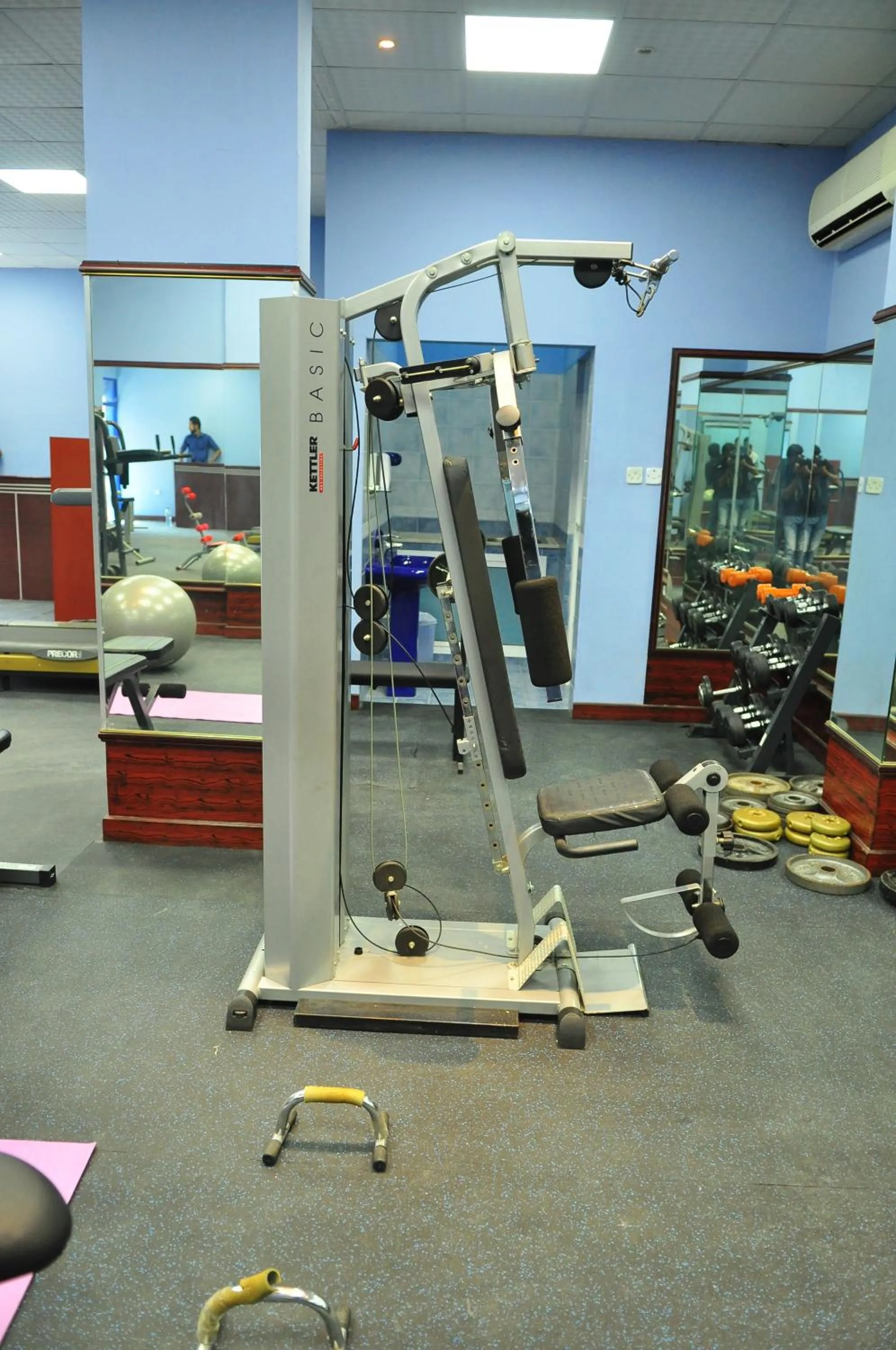Fitness centre/facilities in Al Bahjah Hotel