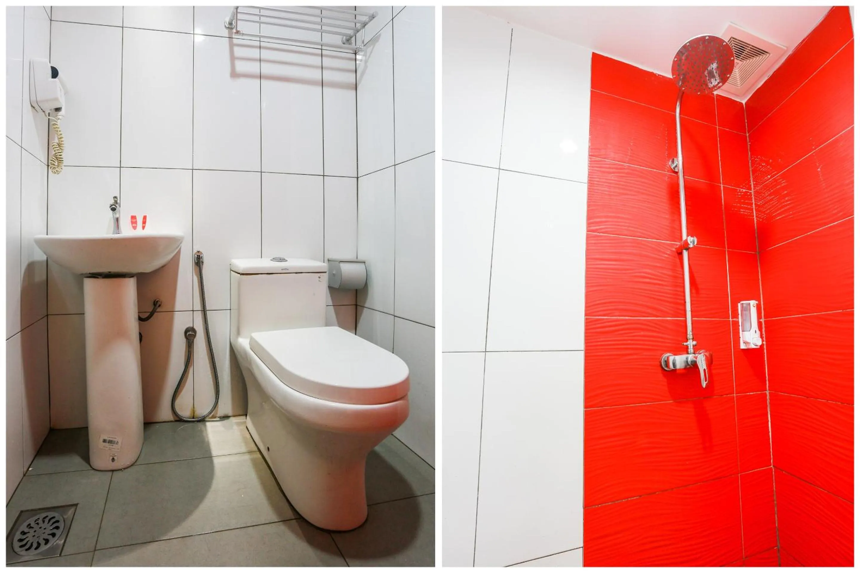 Bathroom in Hotel O Smc I-city