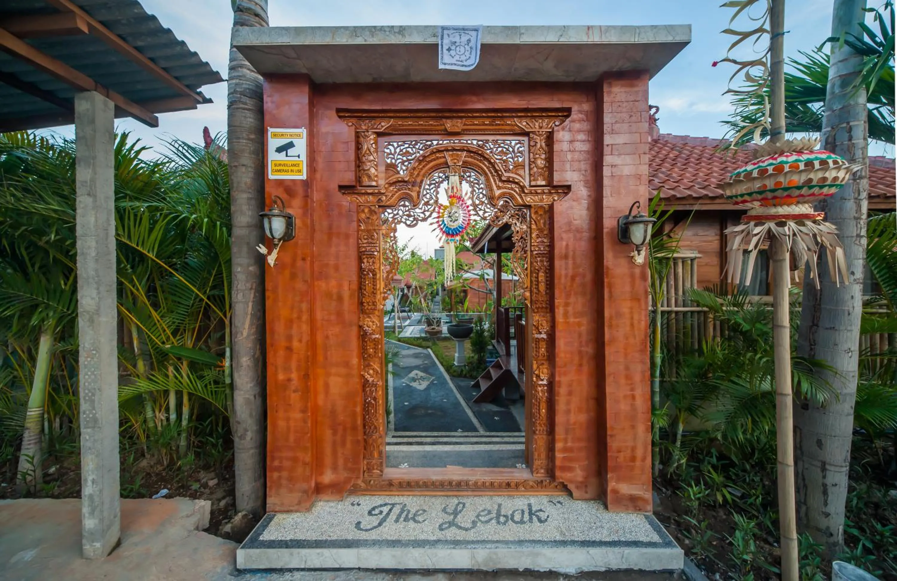 Facade/entrance in The Lebak Canggu